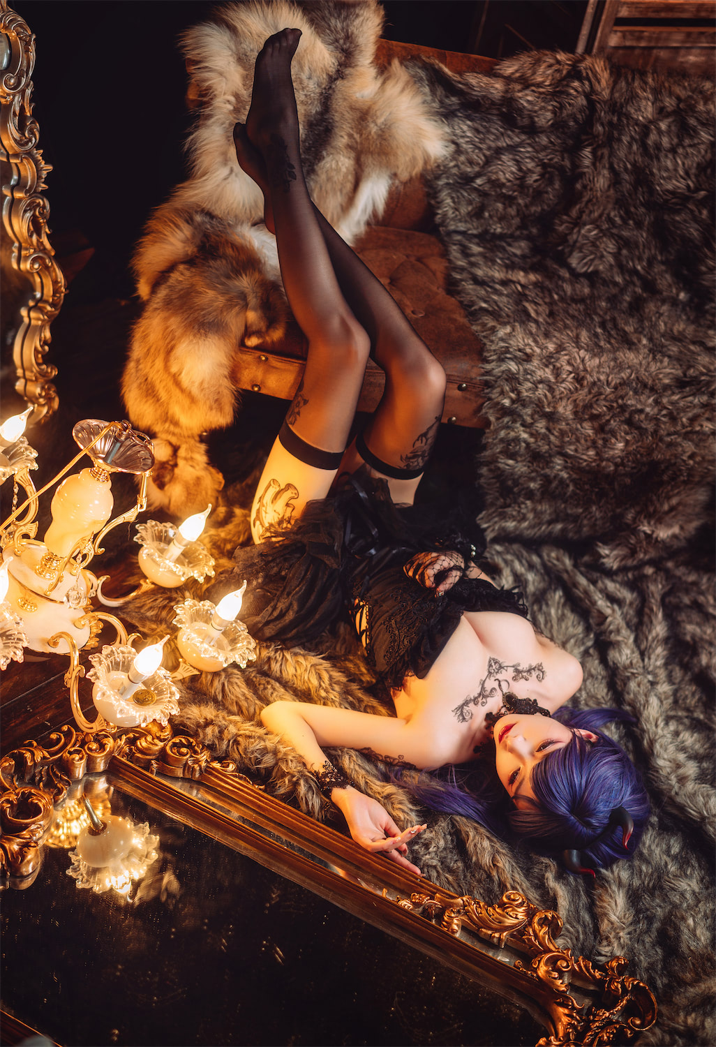 清水由乃暗黑纹贴魅魔30p