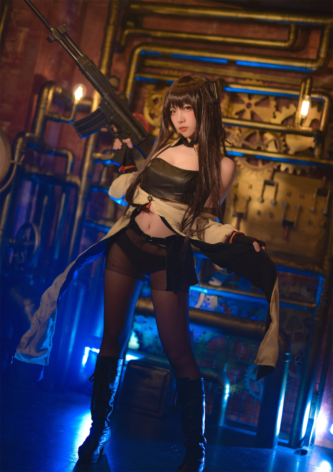 二佐Nisa少女前线k2舰娘45p