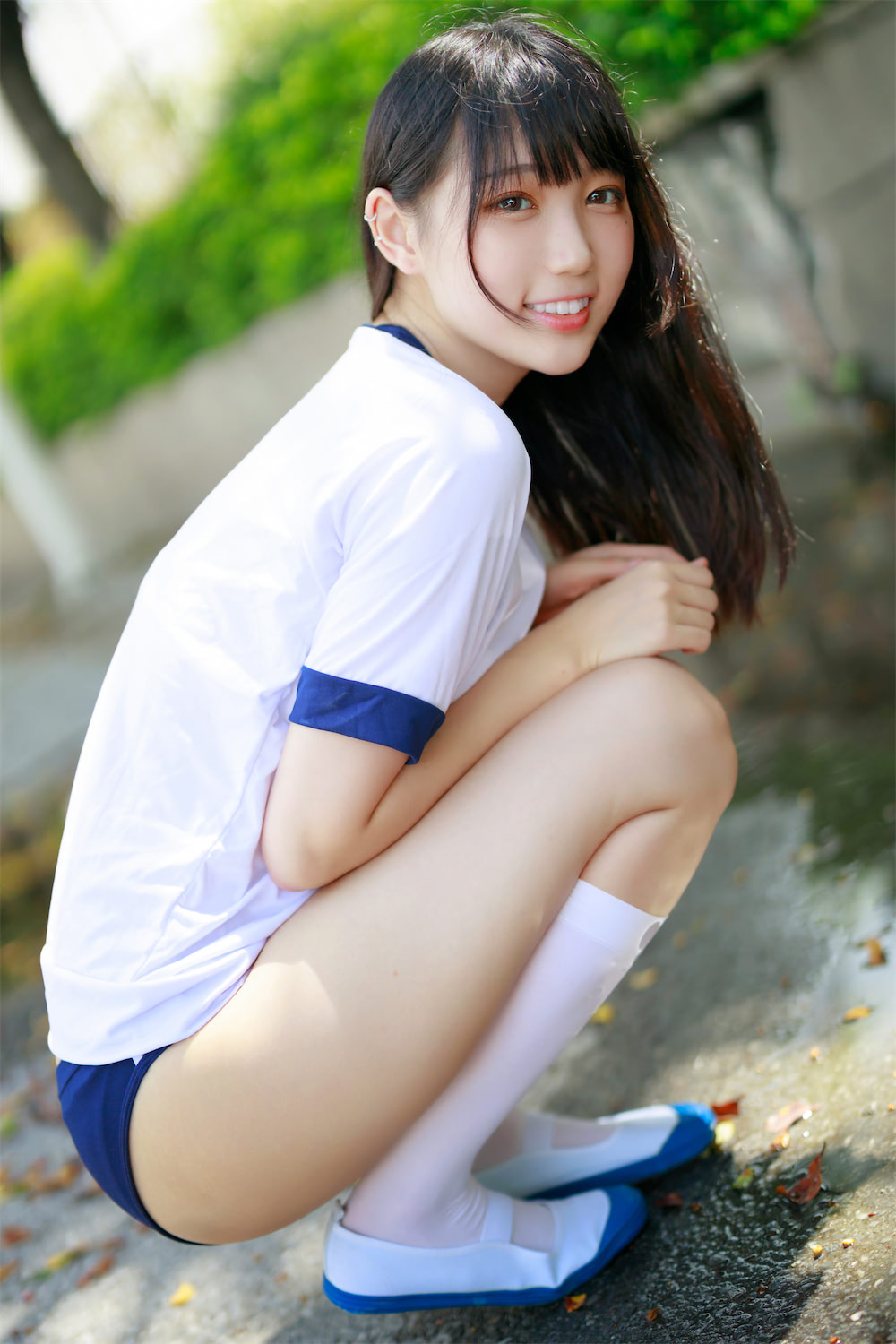 周叽是可爱兔兔体操服31p