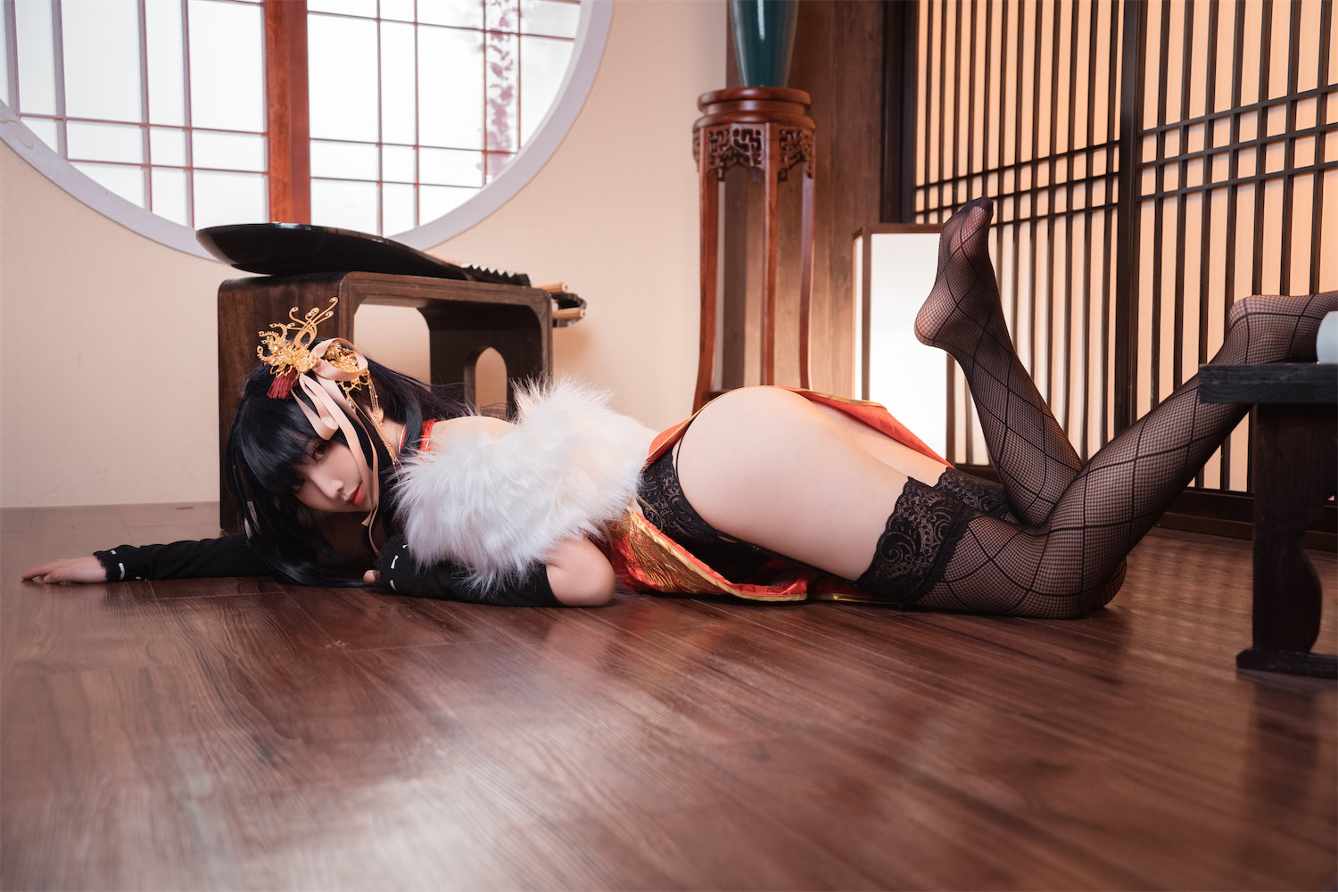 面饼仙儿碧蓝航线大凤旗袍30p