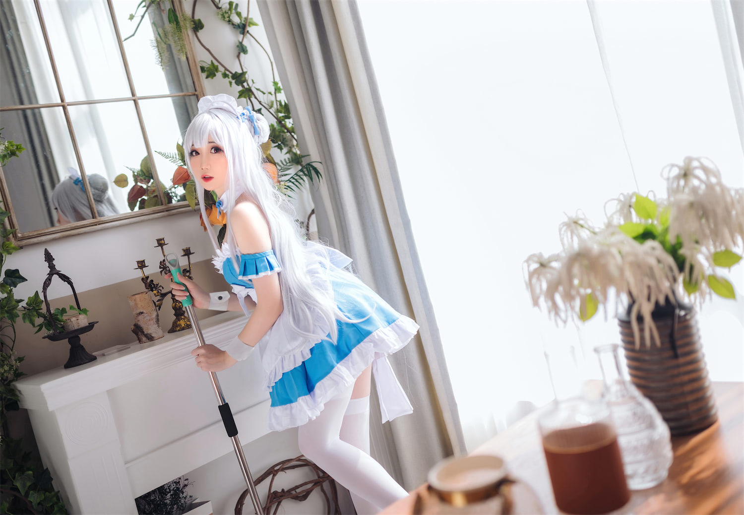 焖焖碳碧蓝航线小天鹅女仆30p