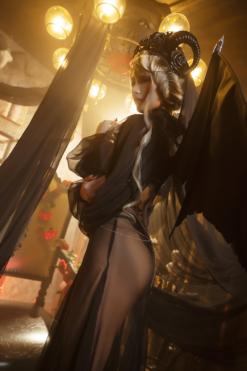 雯妹不讲道理 魅魔gothic devil16p_4