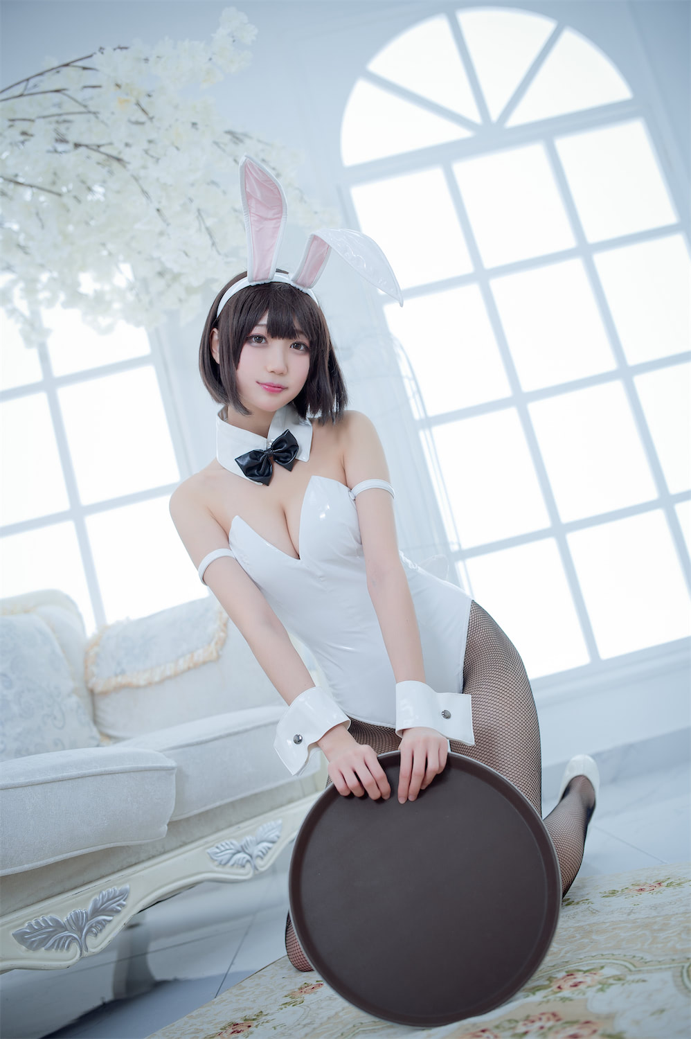 周叽是可爱兔兔加藤惠兔女郎32p_2