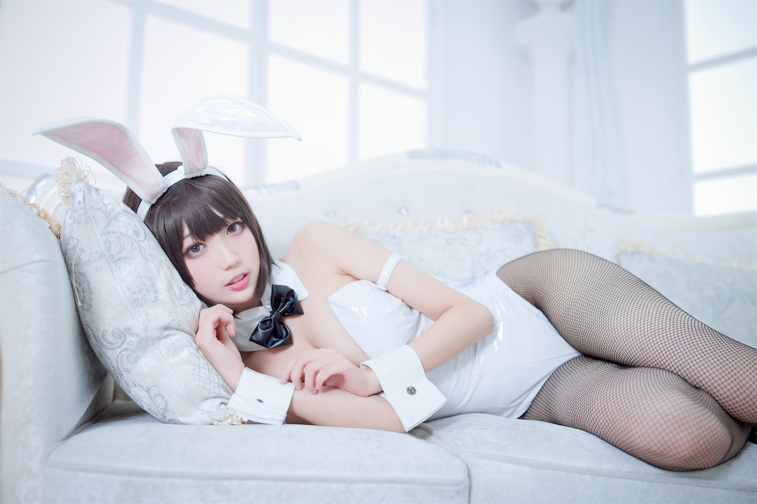 周叽是可爱兔兔加藤惠兔女郎32p_3