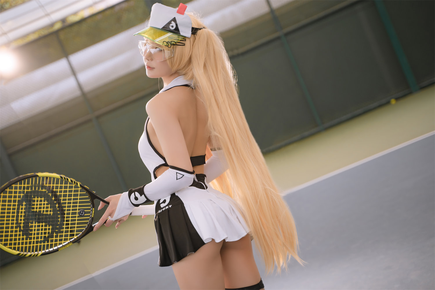 阿包也是兔娘贝奇网球21p