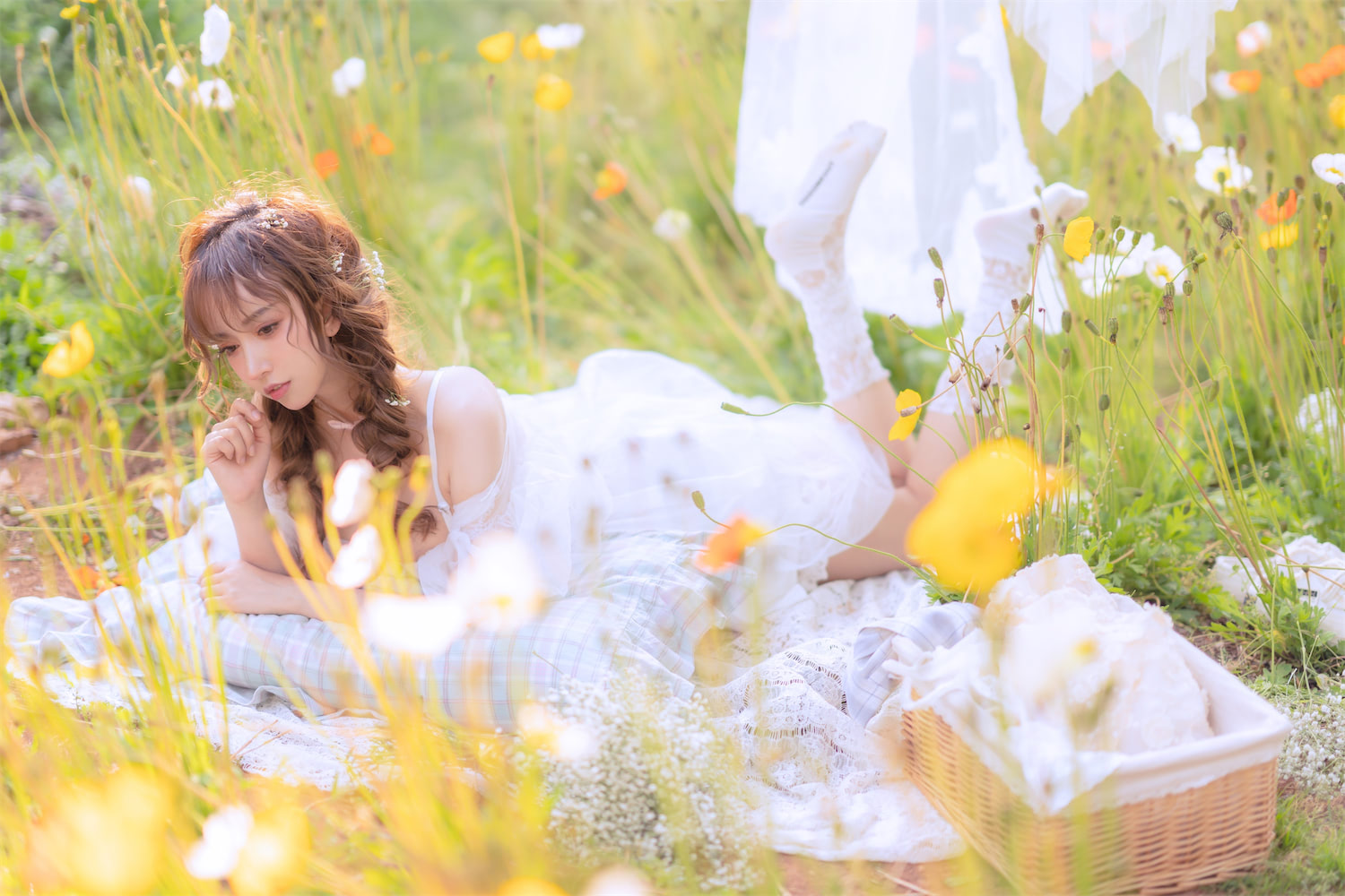 过期米线线喵夏日限定晒衣服41p