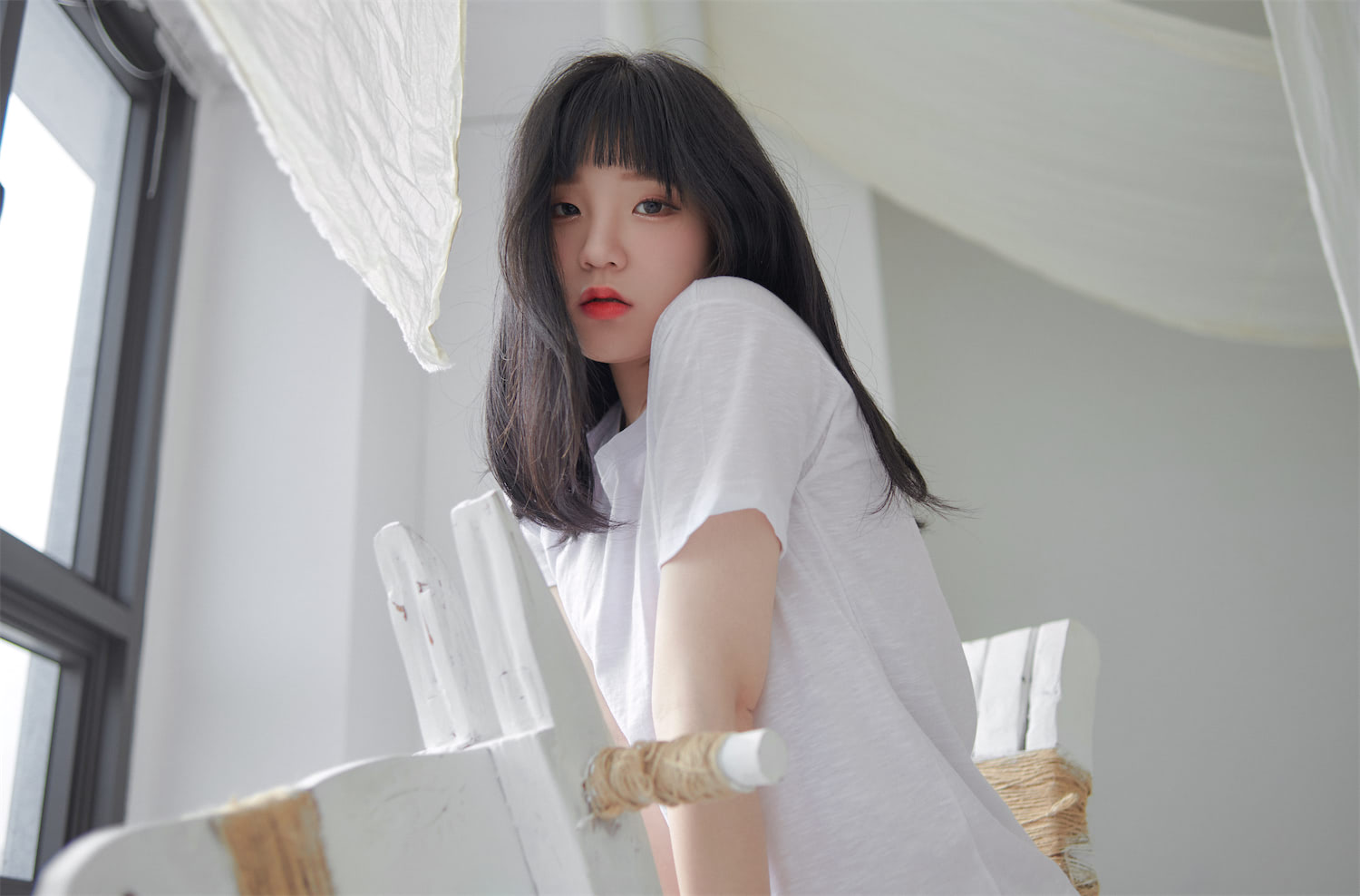 Jenny정제니白色体恤之夏44p