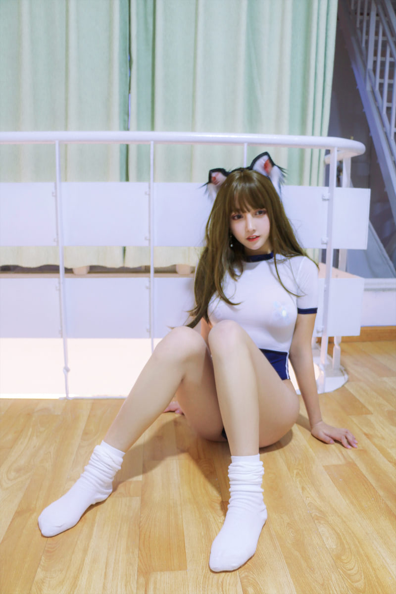 过期米线线喵 体操服16p