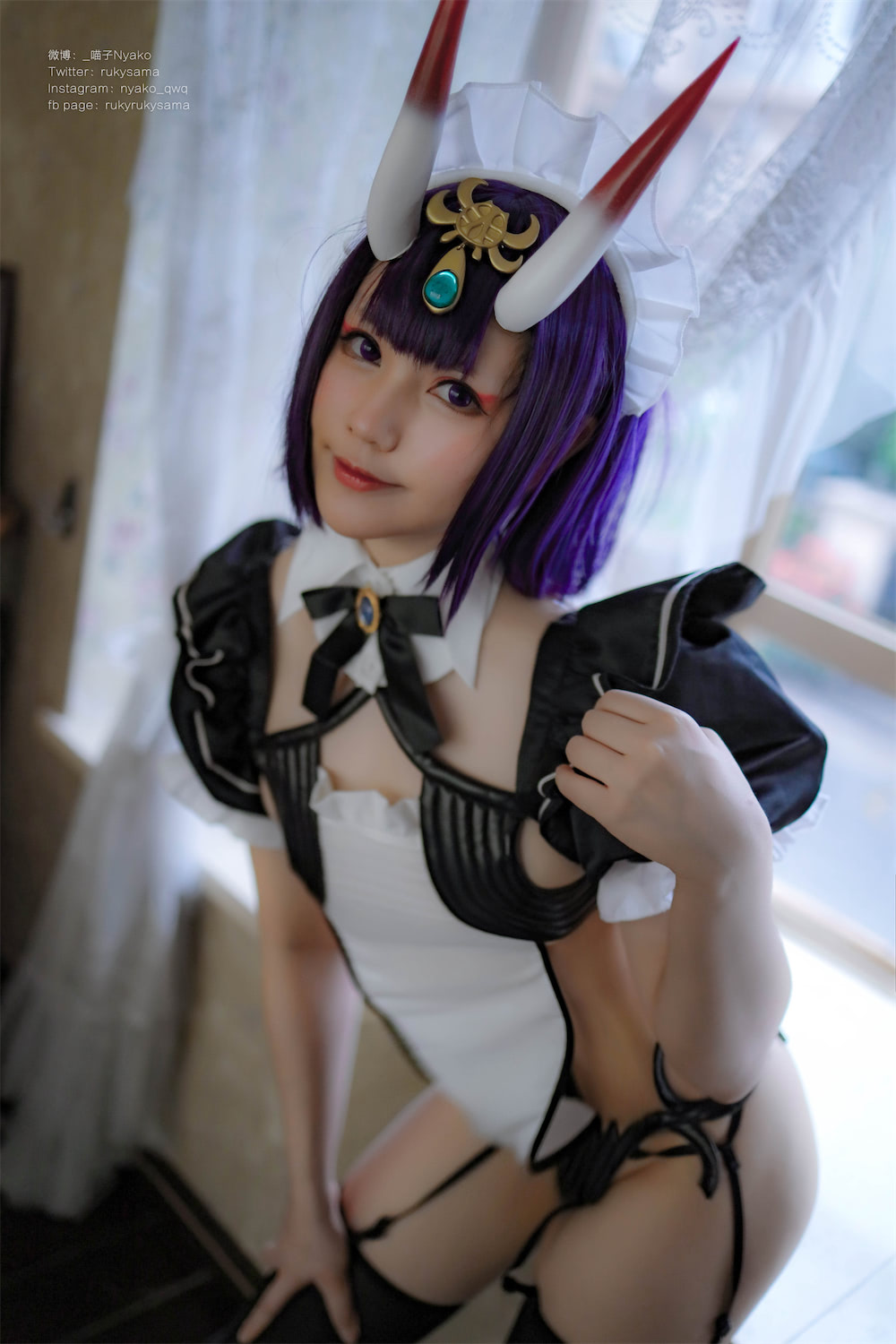 Nyako喵子酒吞童子女仆42p