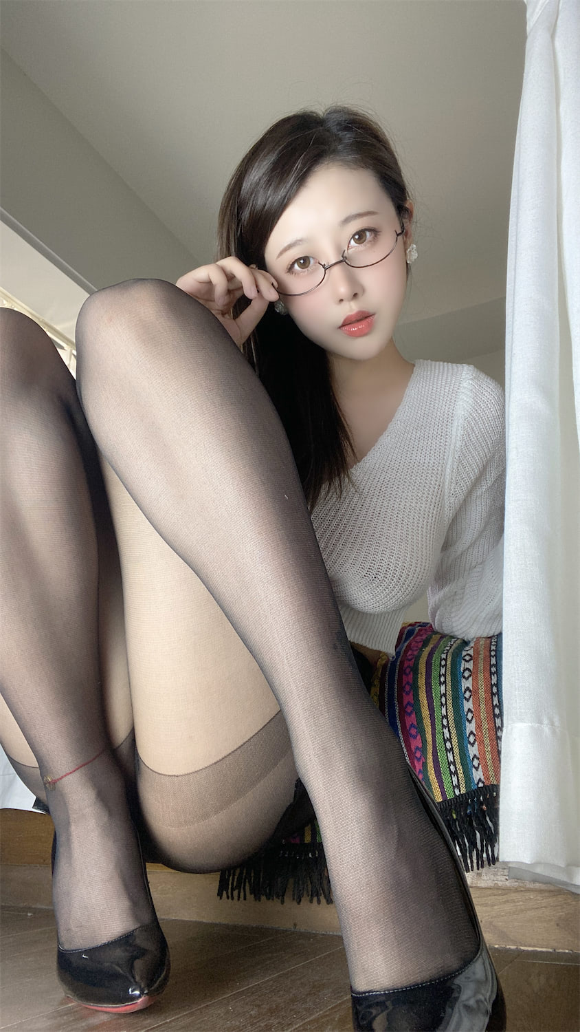 奈汐酱nice眼镜姐姐75p7v