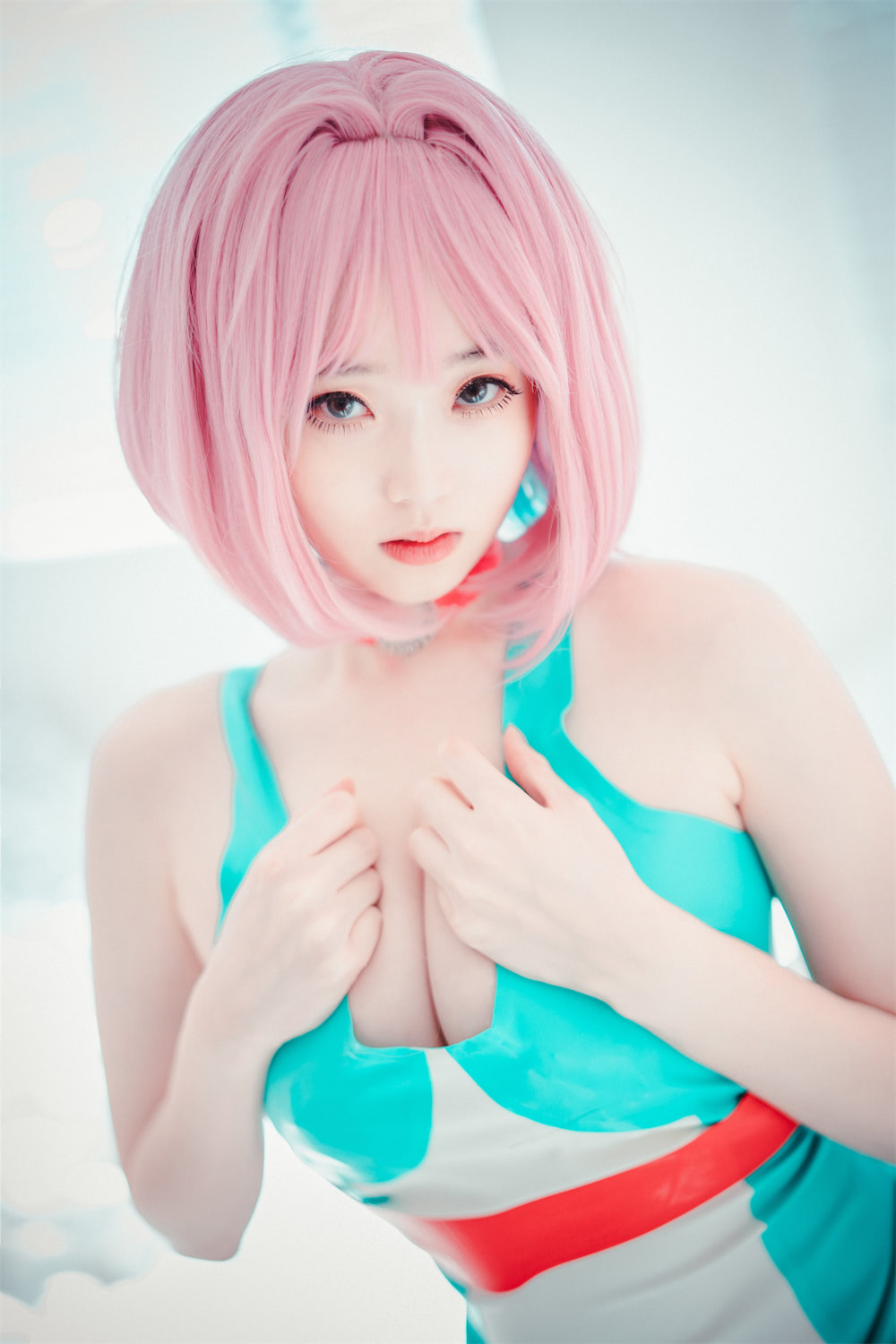 밤비Bambi璃亚梦胶衣护士长44p