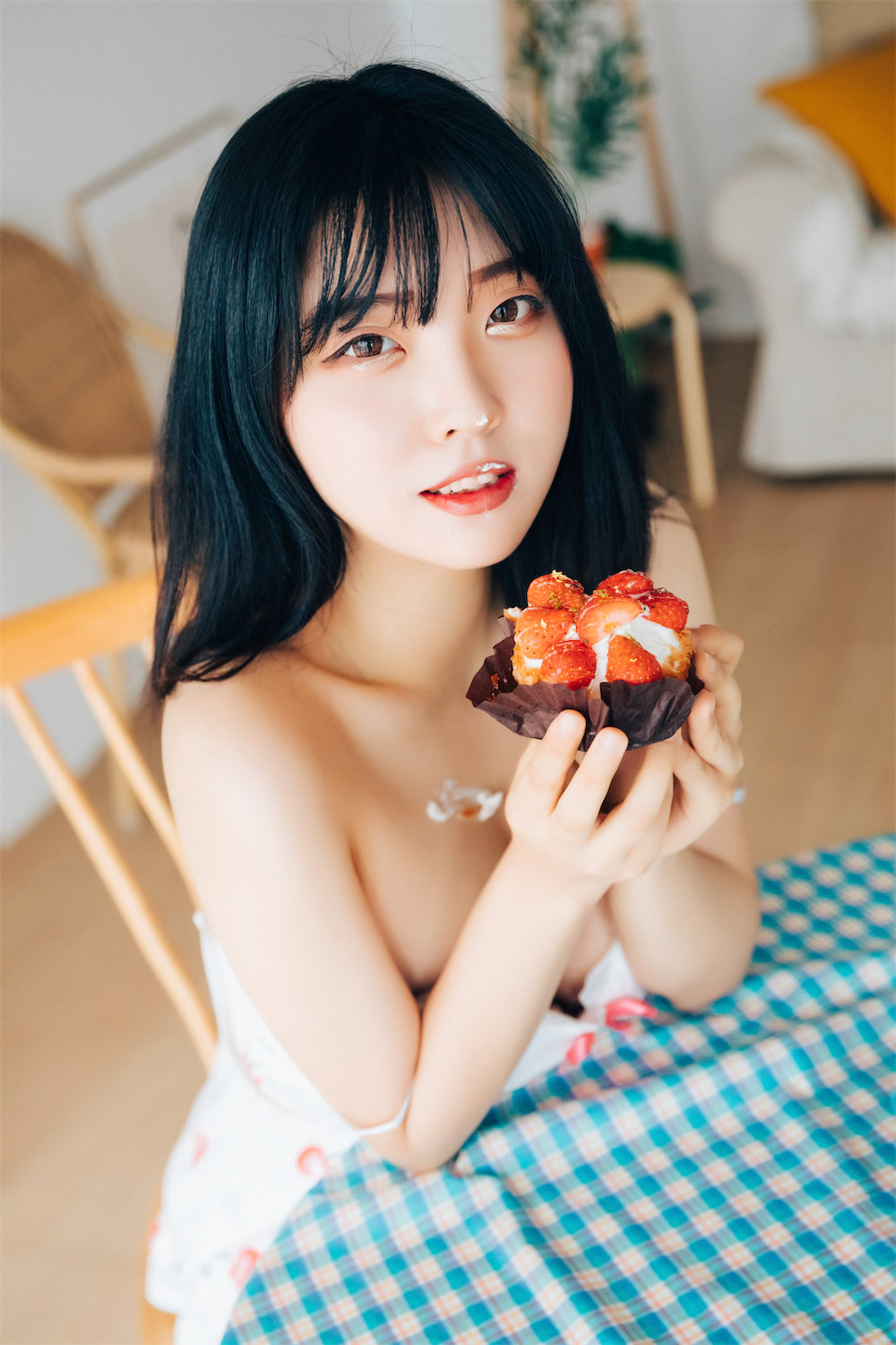 Hana Song樱桃裙71p