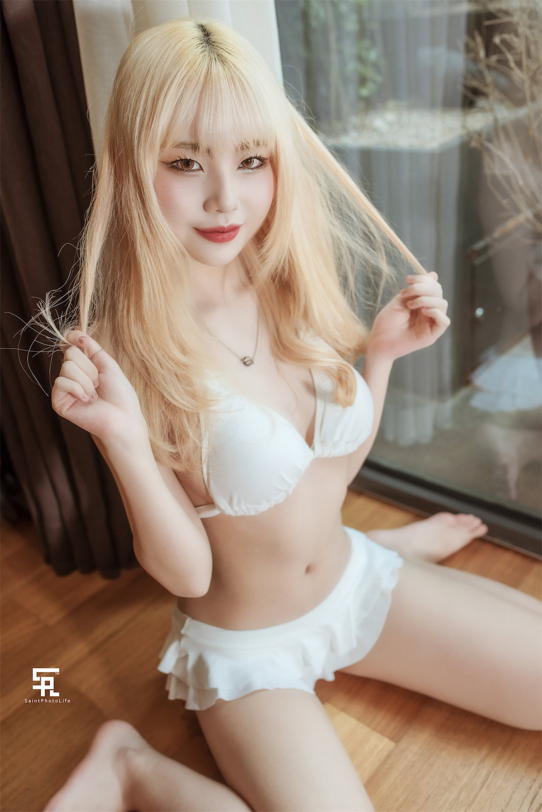 Yuna윤아金发YUNA49p