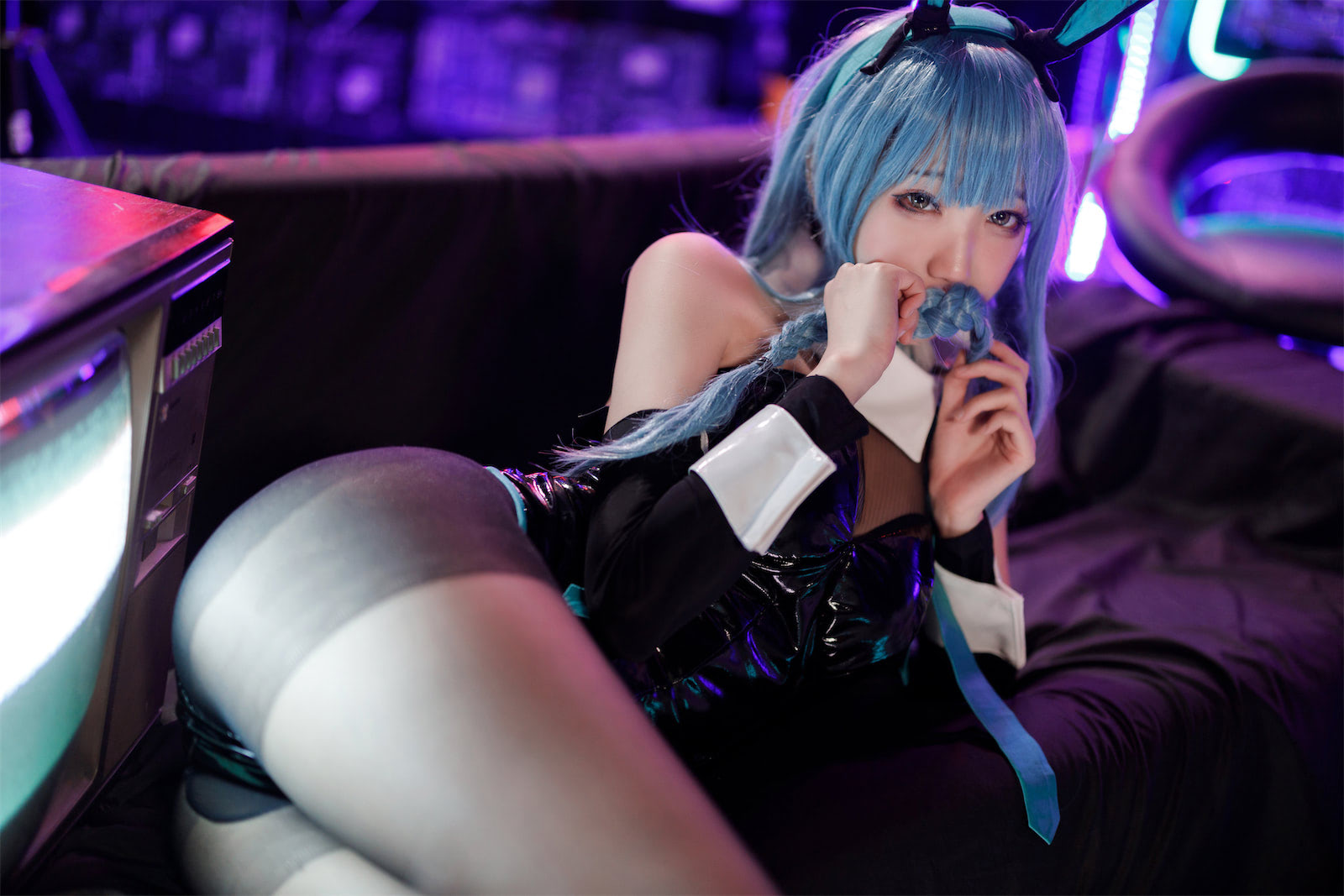 周叽是可爱兔兔树城兔女郎28p