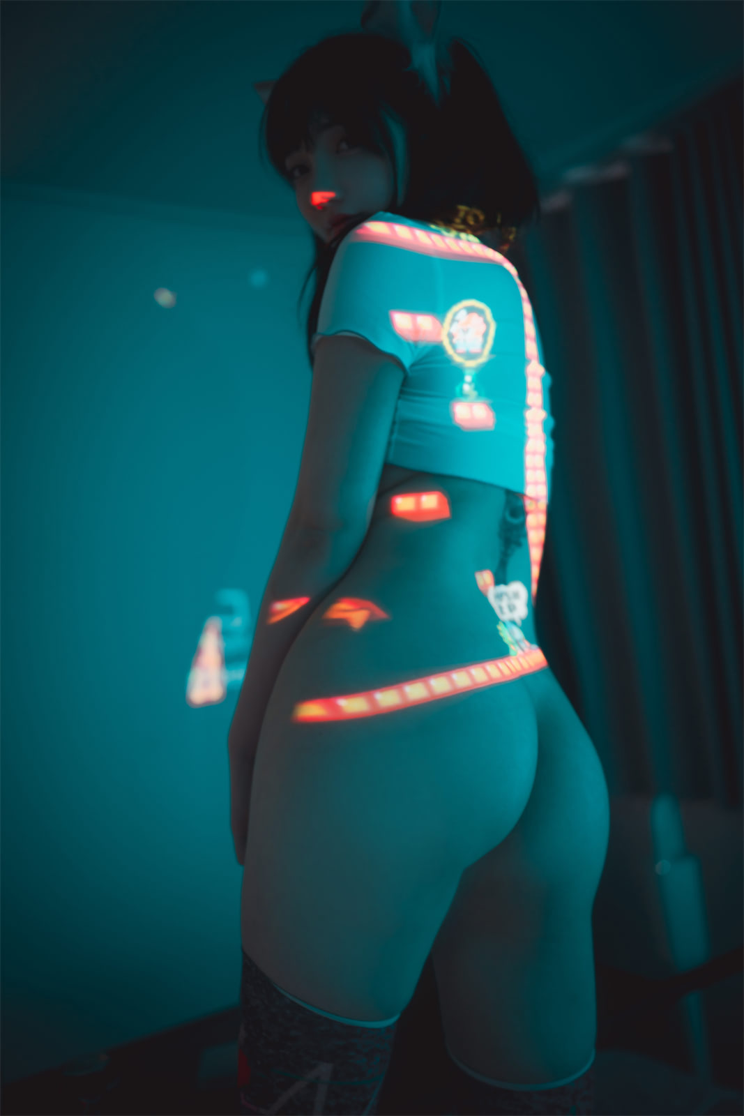 손예은孫樂樂潮流游戏宅女93p