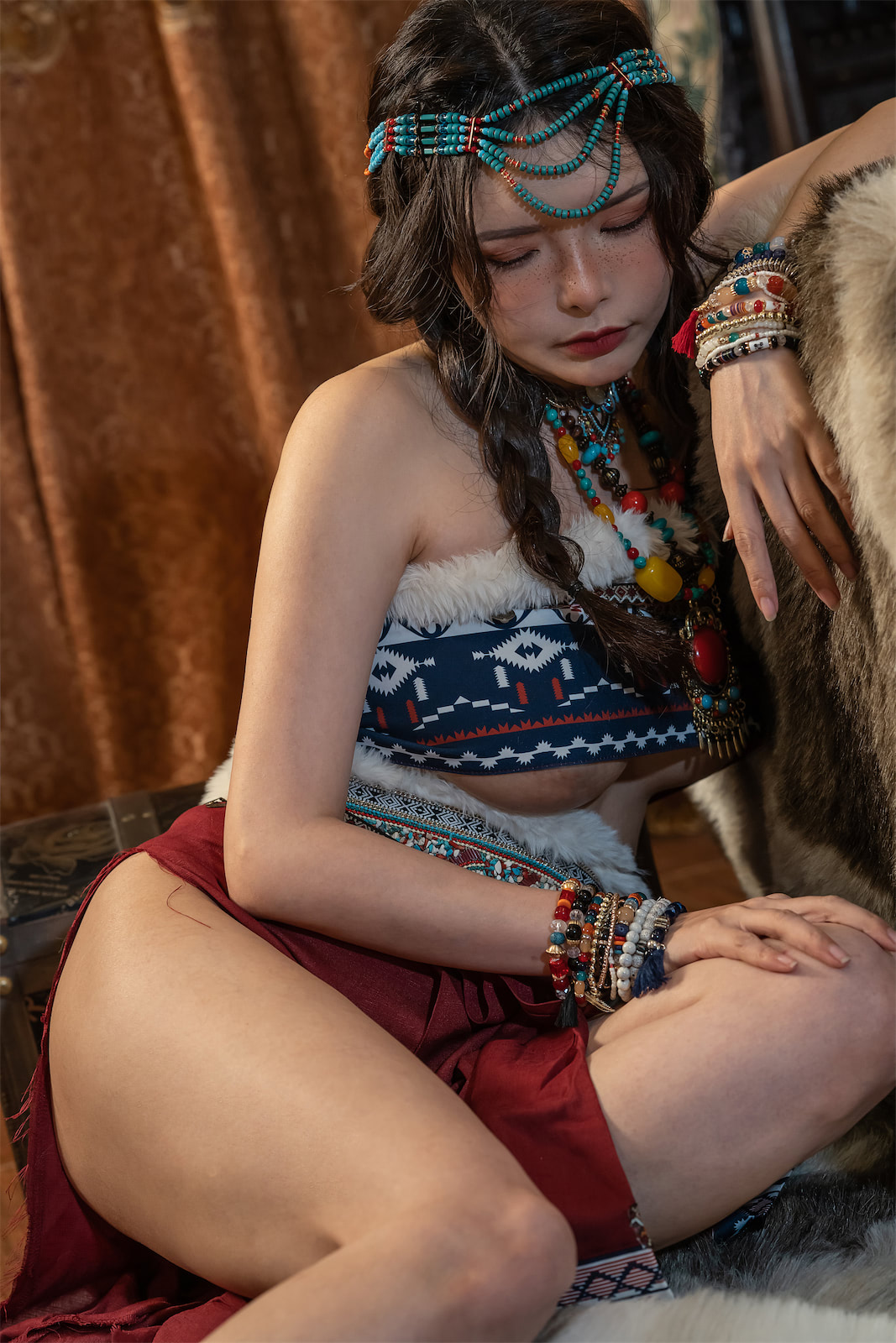 秋和柯基雀斑少女40p1v