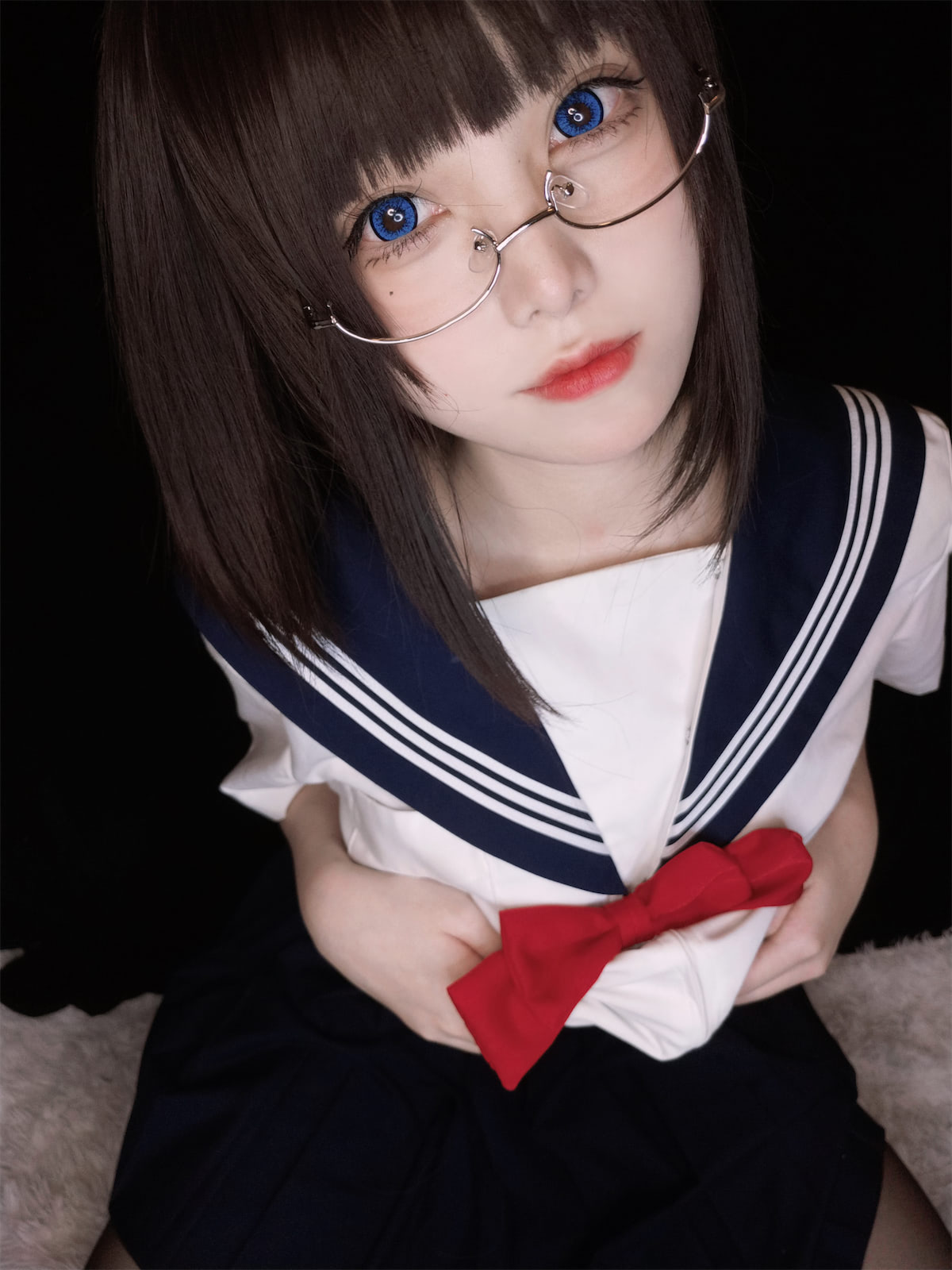 蜜汁猫裘坏学妹jk38p6v_1