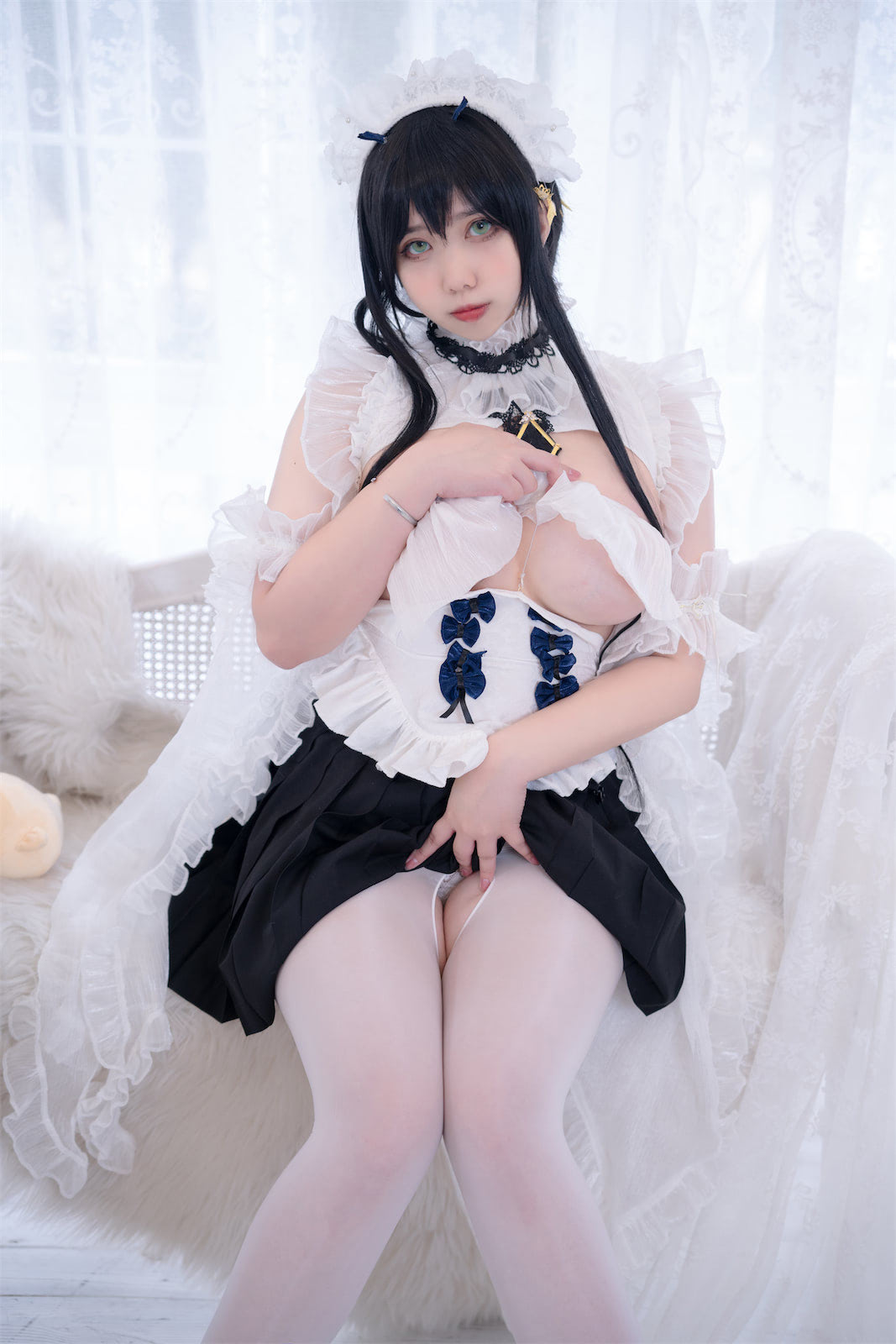 Meroko_魅瞳碧蓝航线不挠女仆53p