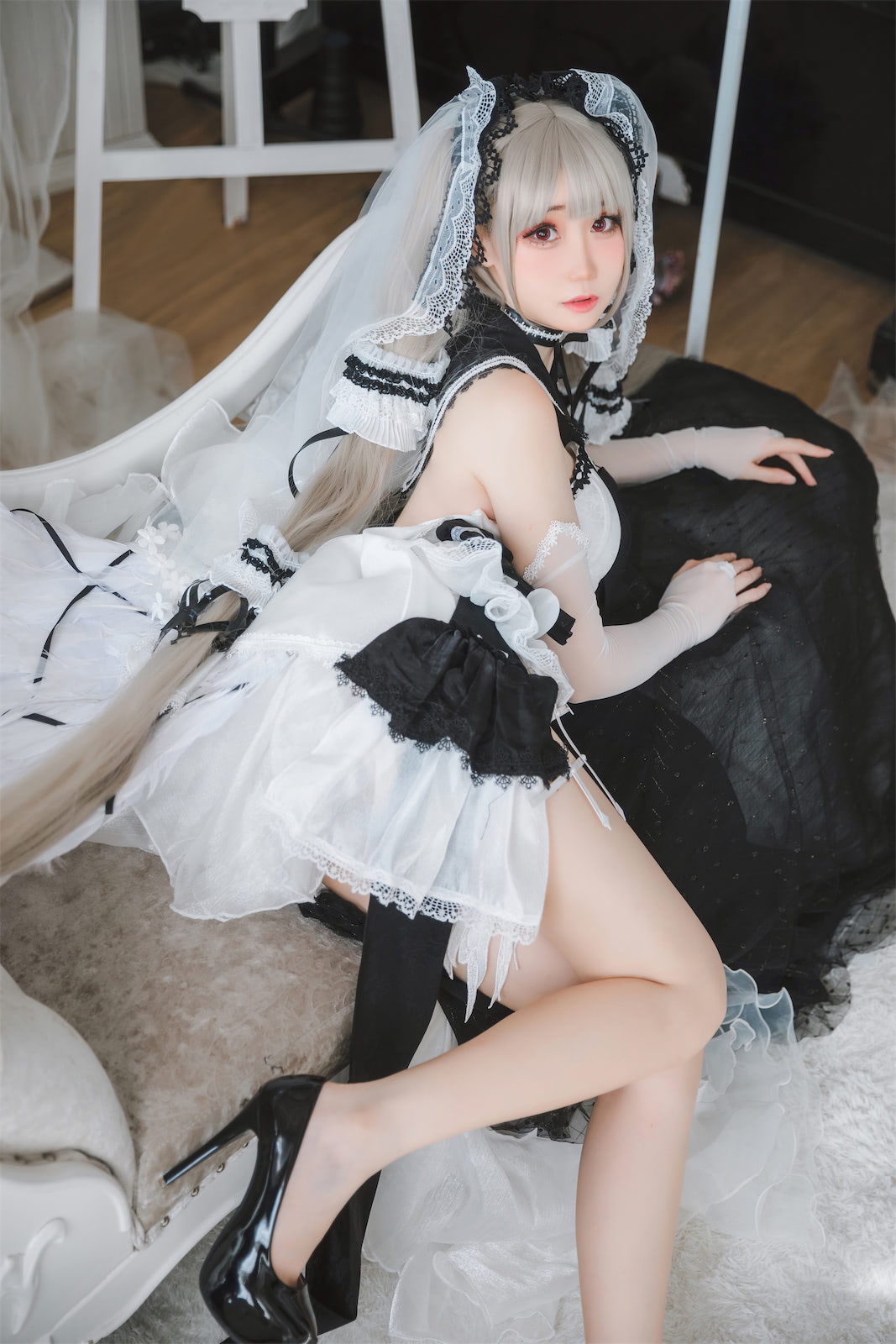 焖焖碳碧蓝航线可畏礼服33p_4