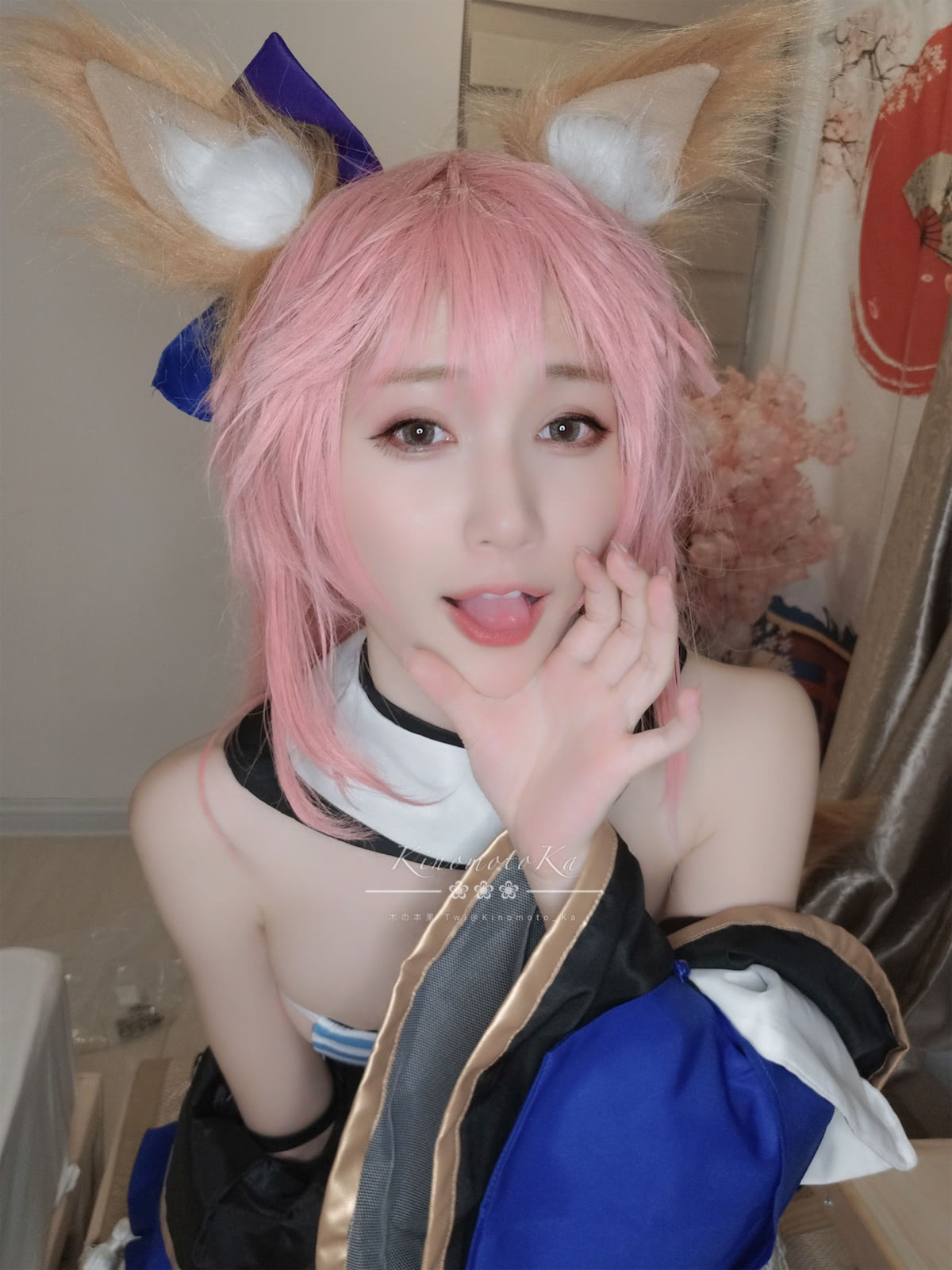 木之本果真爱粉豹纹常服22p