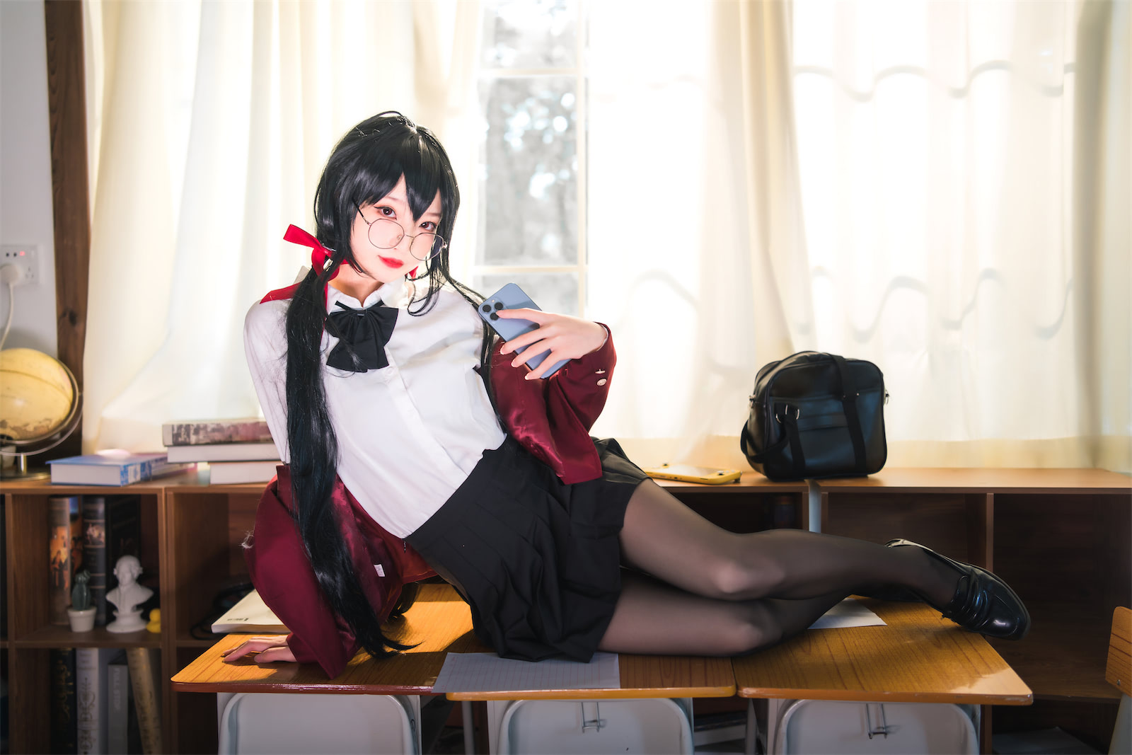 狐玖玖碧蓝航线大凤JK20p