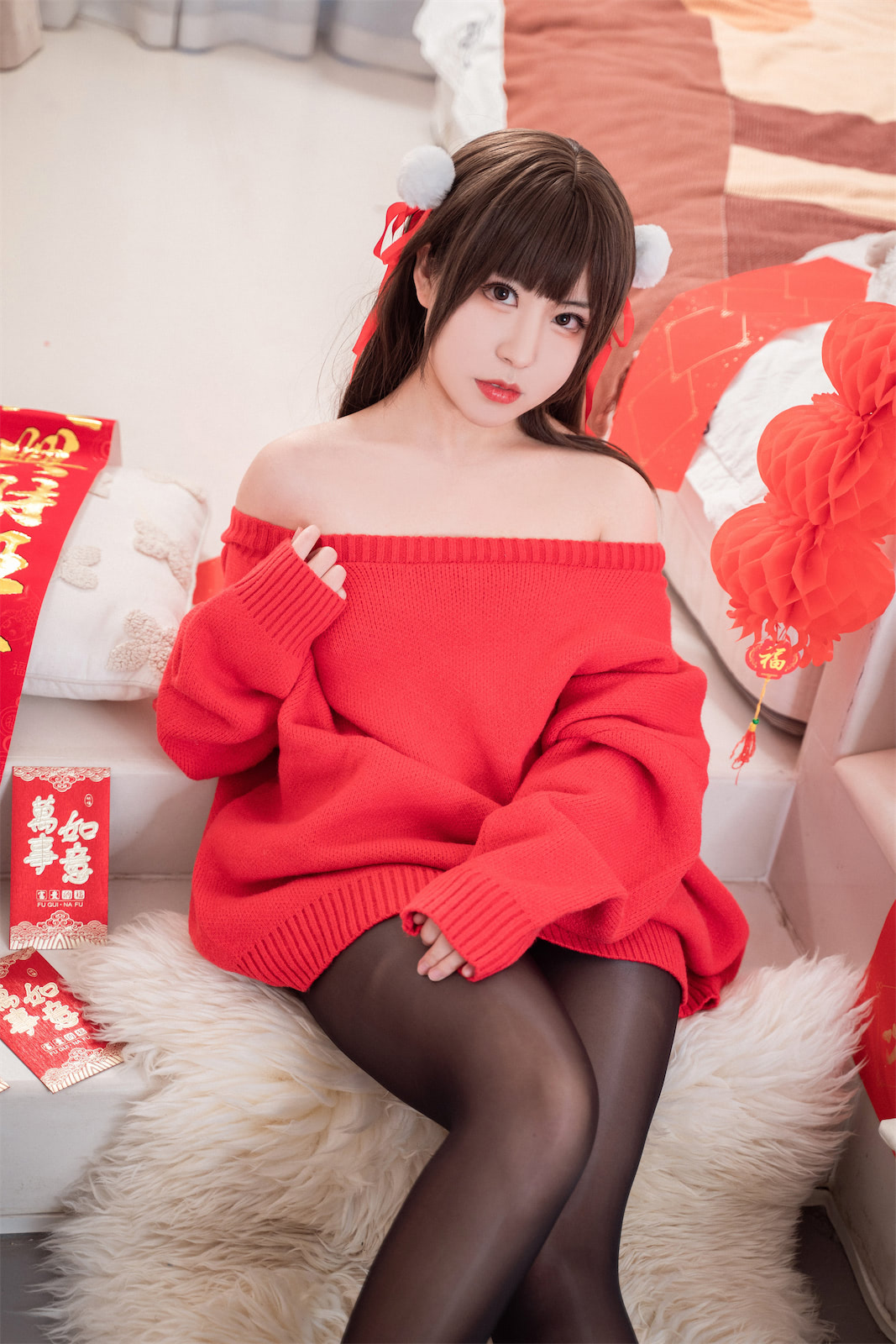 虎森森前兔似锦黑丝60p1v