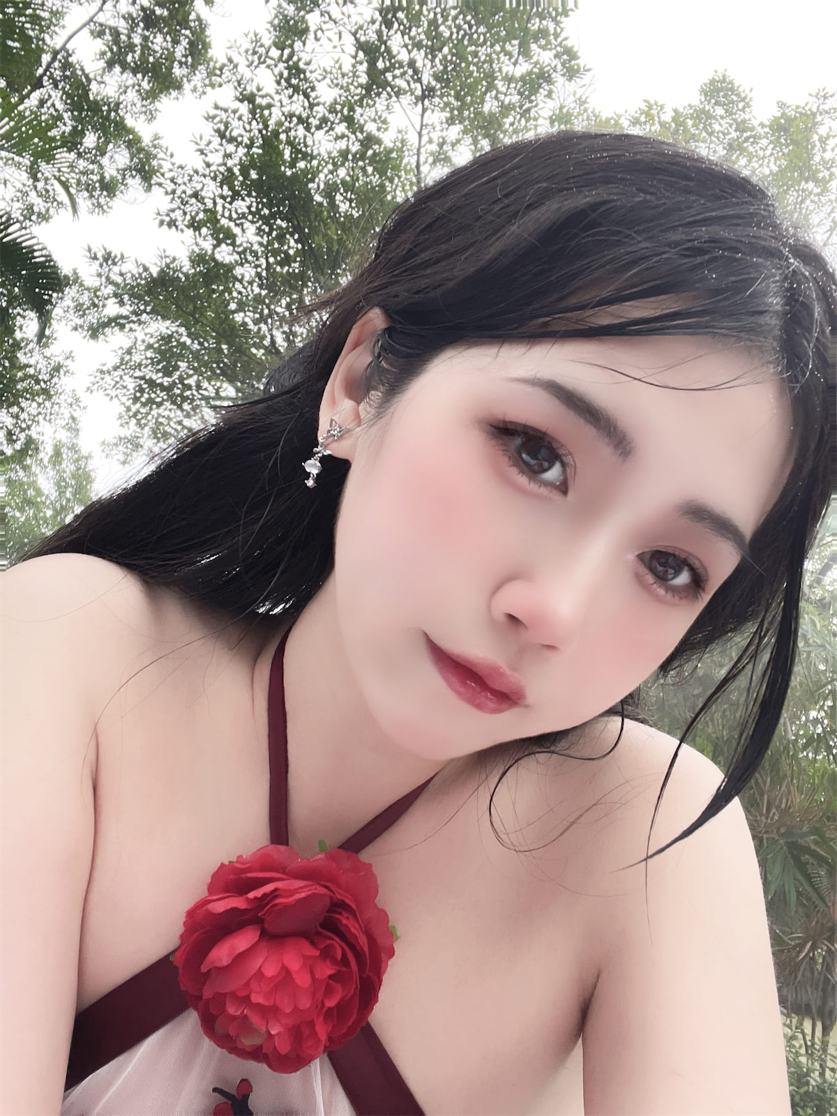 不呆猫温泉古风人妻自摄53p3v