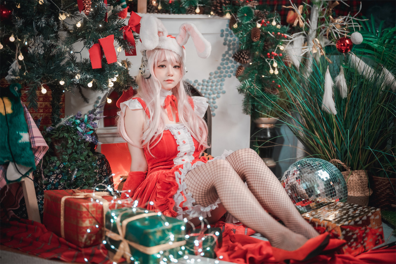 Mimmi圣诞索尼子兔子90p_1