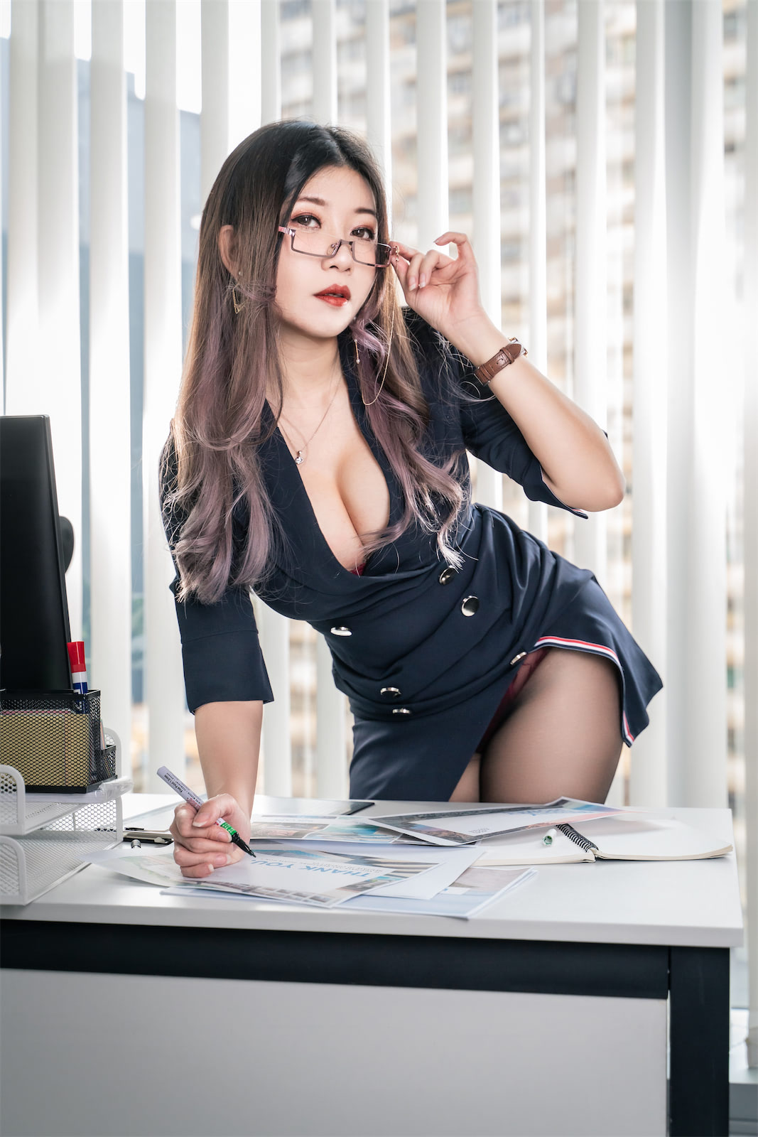 小琪-Aki眼镜娘CEO43p_1