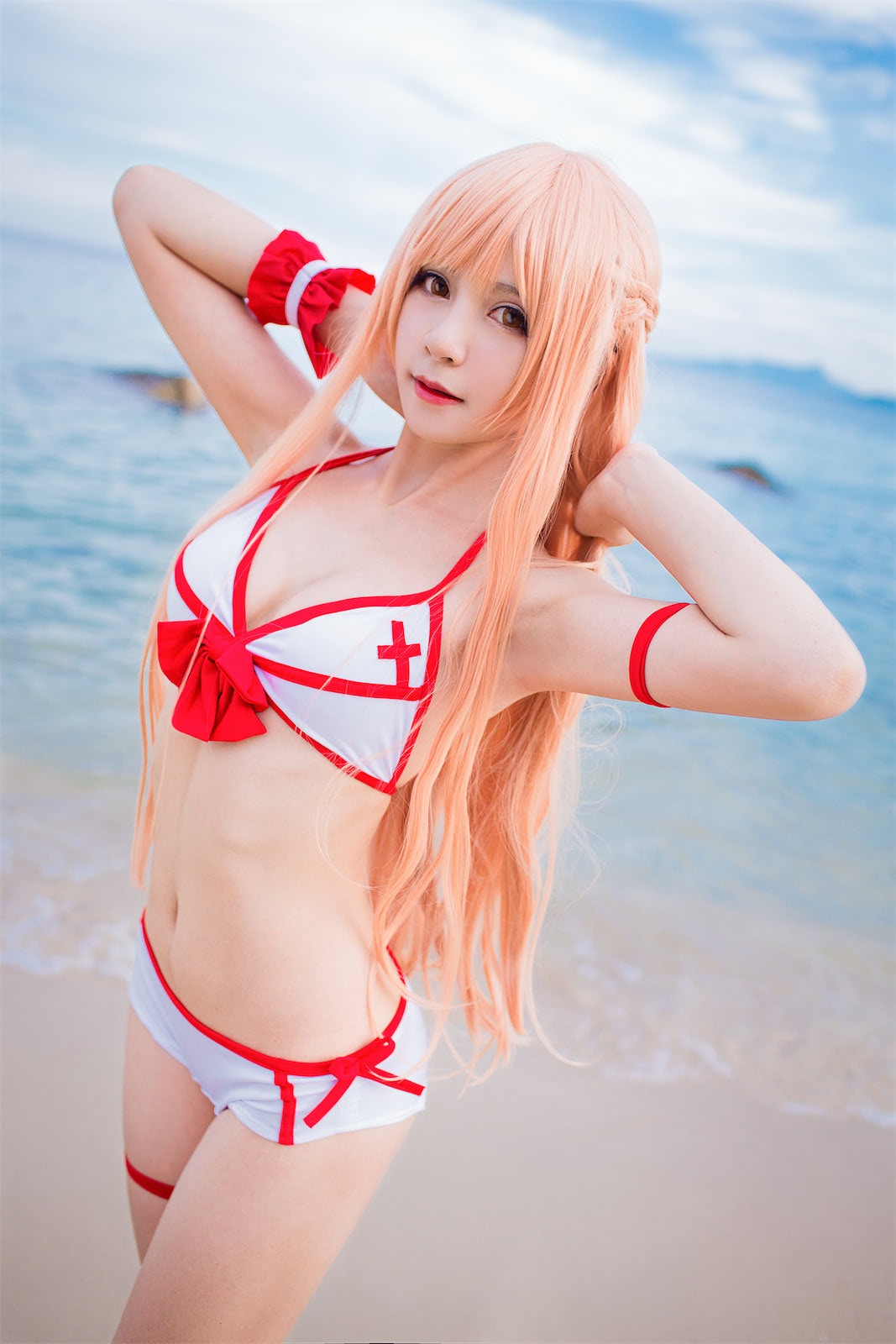 秋山AkI狂三亚丝娜泳装51p