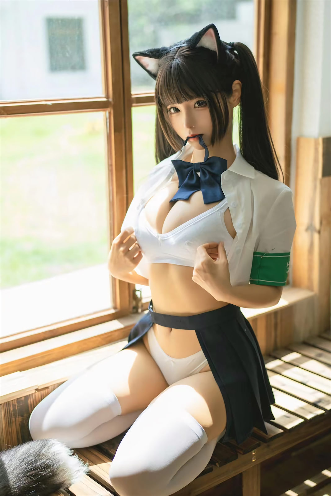 蠢沫沫关于我的学妹是只猫娘这件事22p