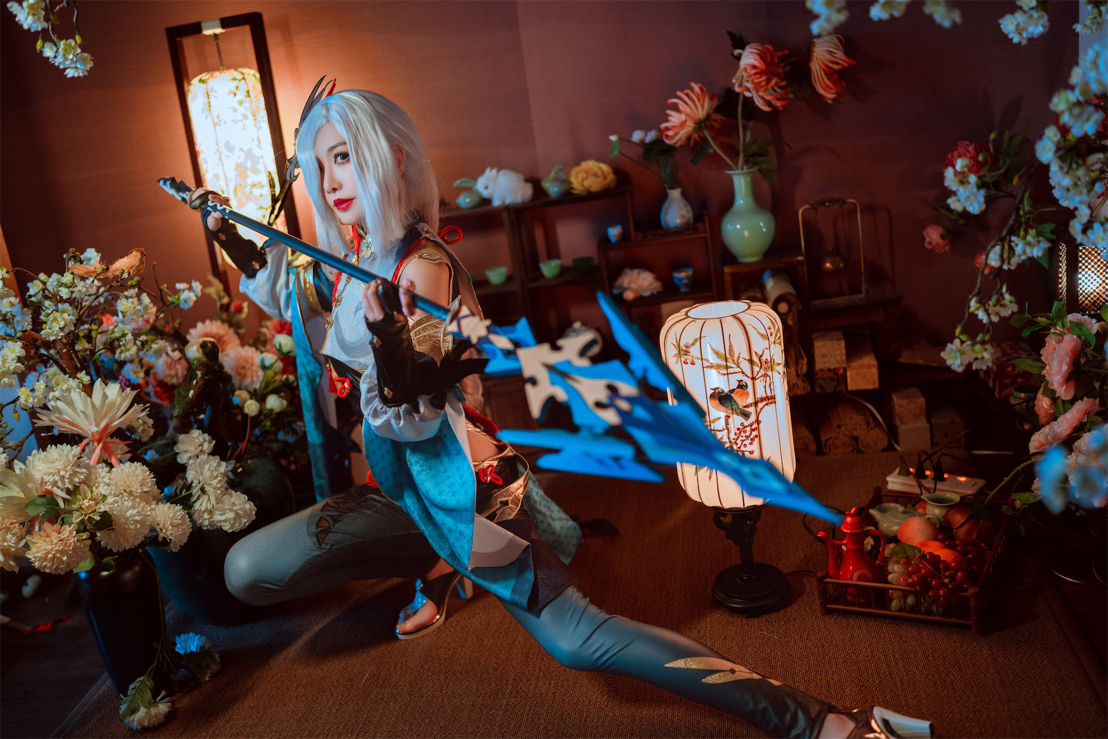 源纱希喵喵喵柴郡猫猫申鹤27p