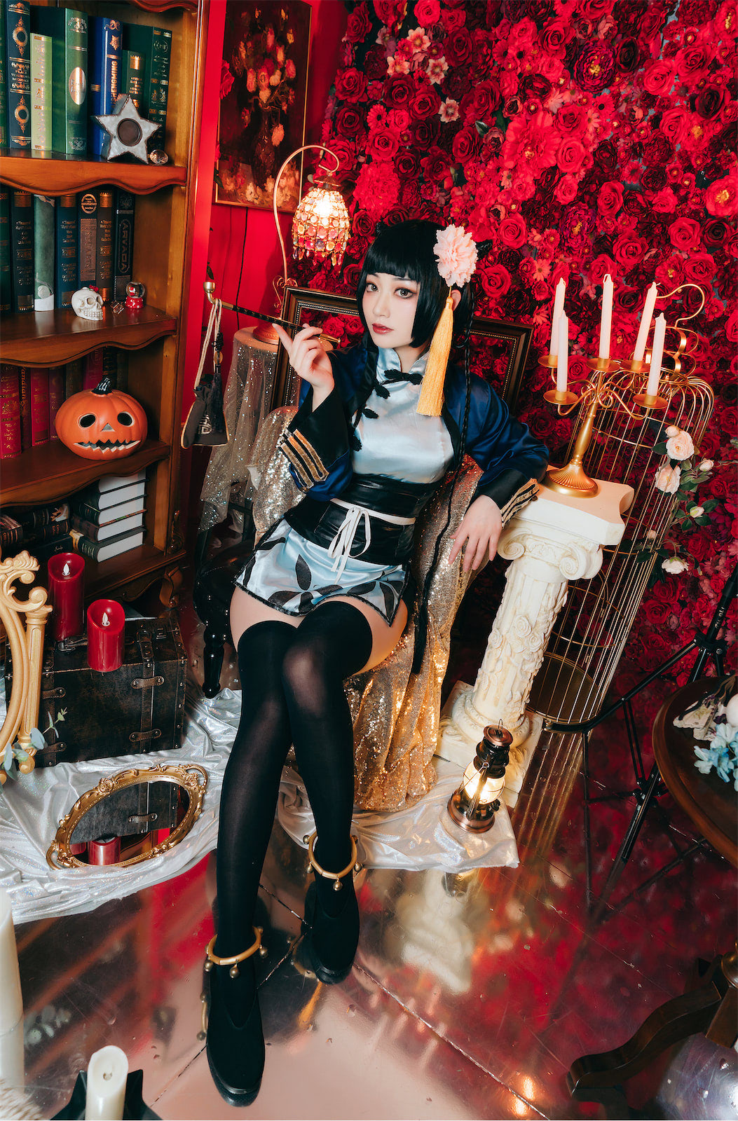 桃墨公子遇见神鹿美丽蓝猫41p