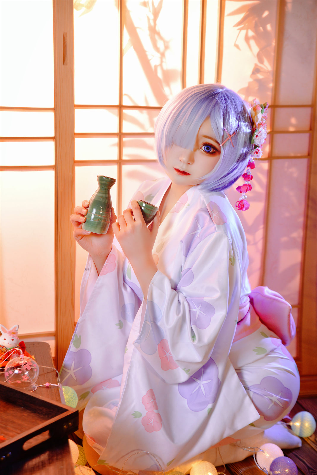 恩田直幸蕾姆浴衣兔女郎小绵羊阿拉丁50p