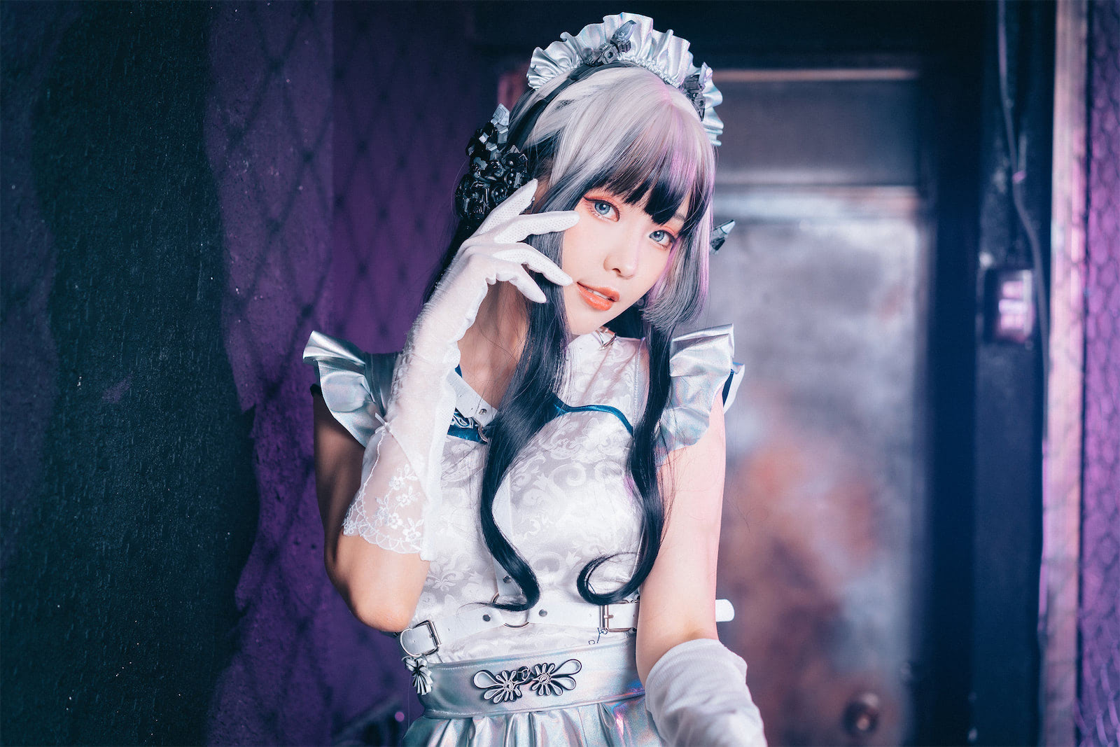 ElyEE子赛博女仆青辉石28p