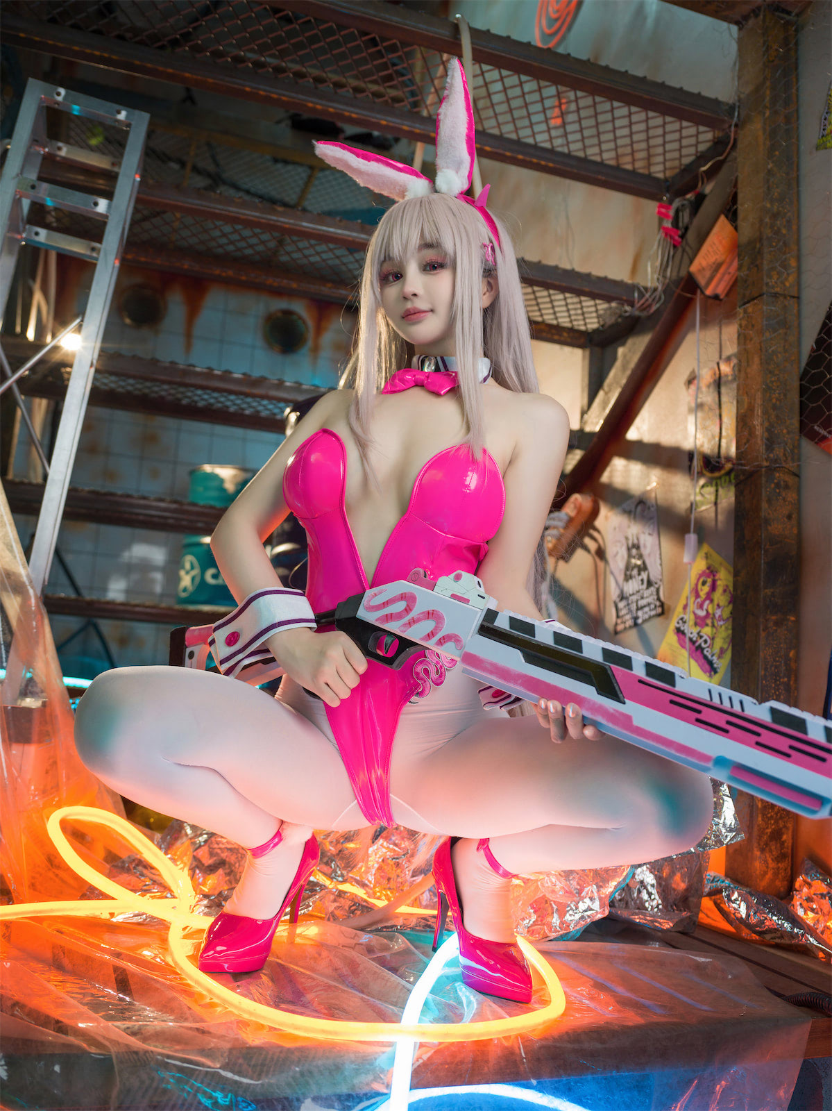 桜井宁宁胜利女神毒蛇兔女郎56p