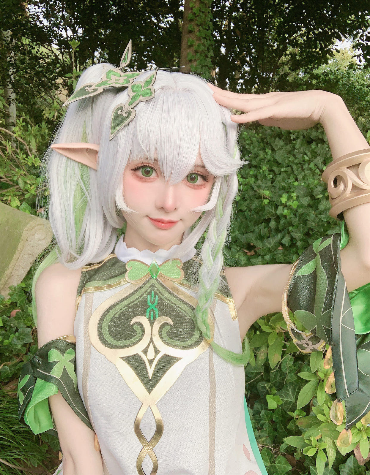 紫氯氯纳西妲赛贝丝能代貅旗袍54p