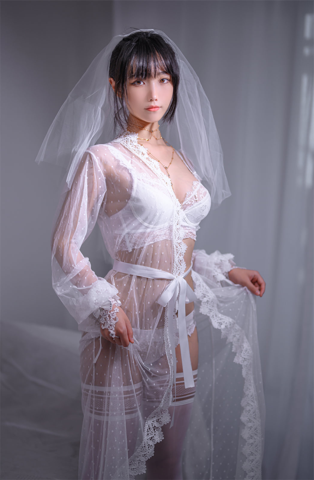 汪知子废墟新娘尼禄花嫁婚纱100p_4