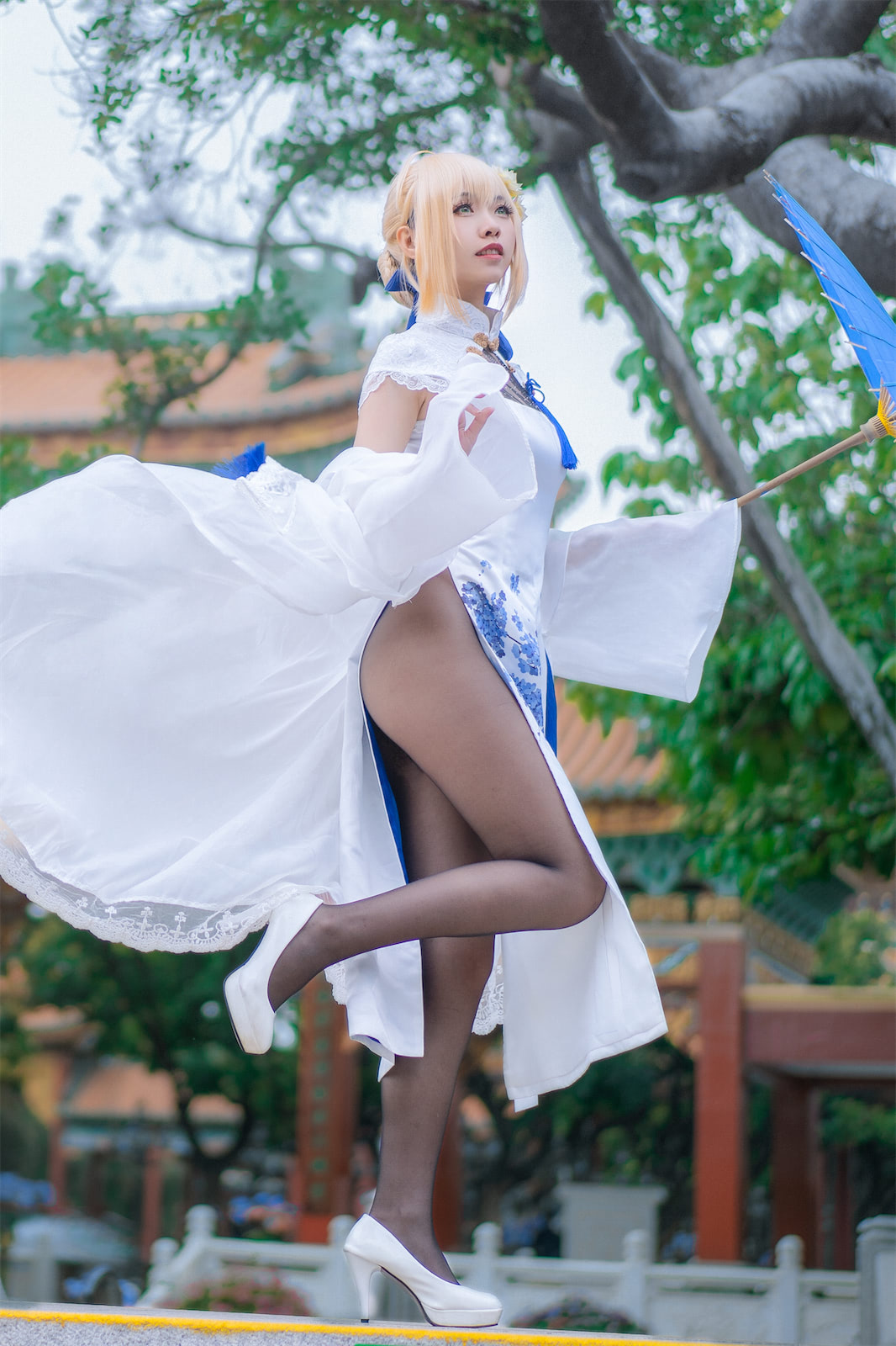 大大卷卷小卷雷电将军雅努斯saber旗袍50p