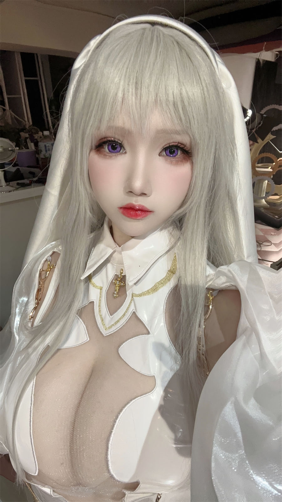 雪晴Astra圣天使修女58p2v