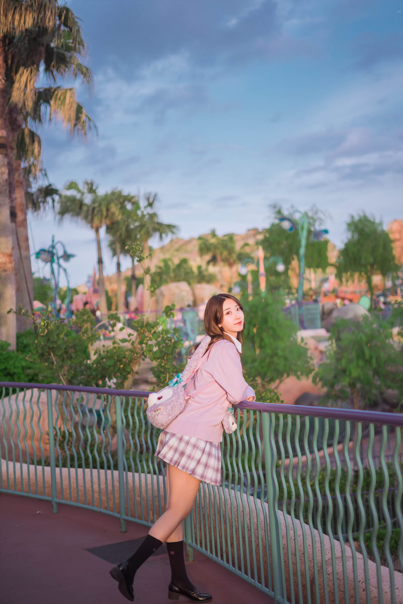 黑川迪士尼jk旅拍35p