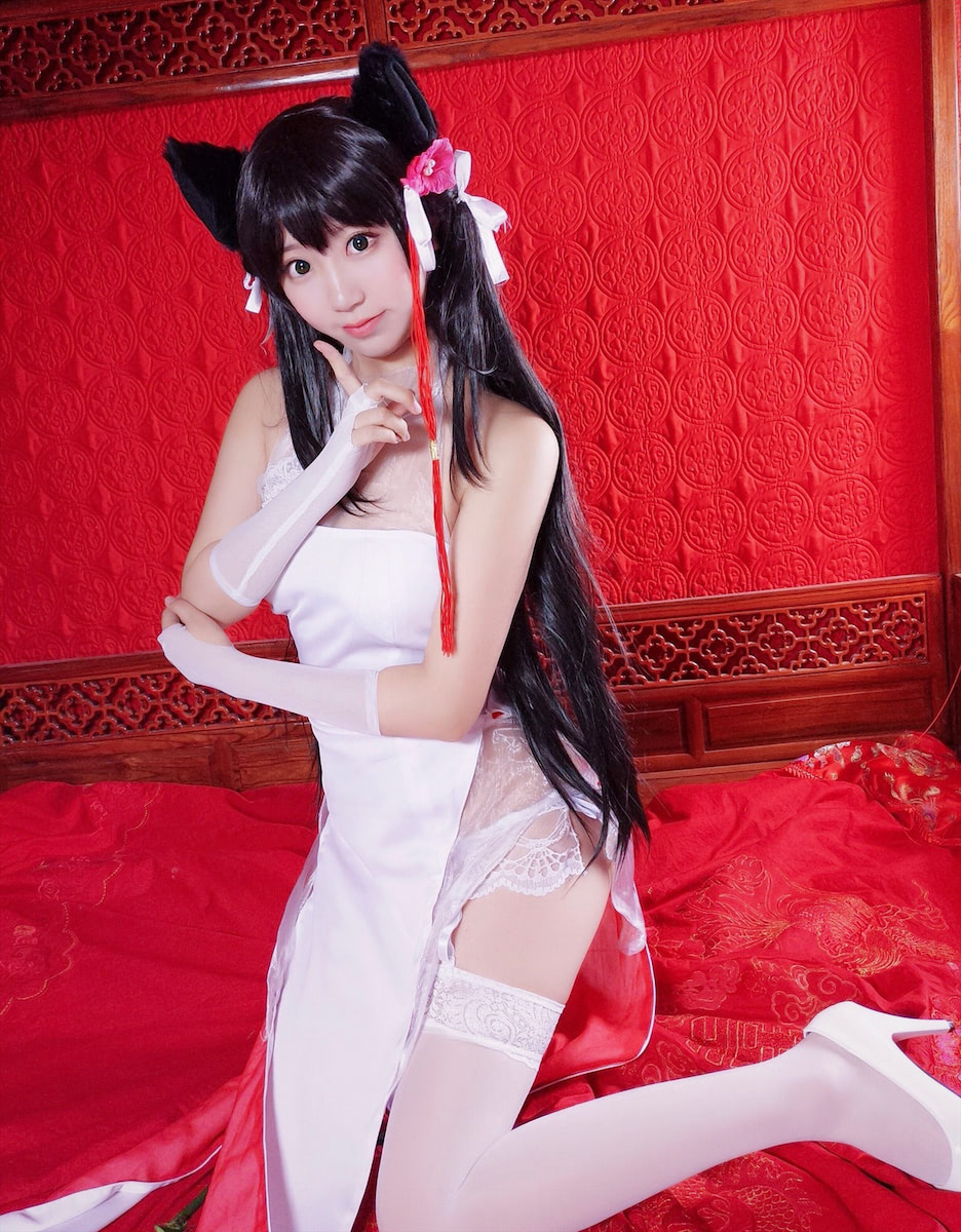 黑川獒犬中华旗袍20p