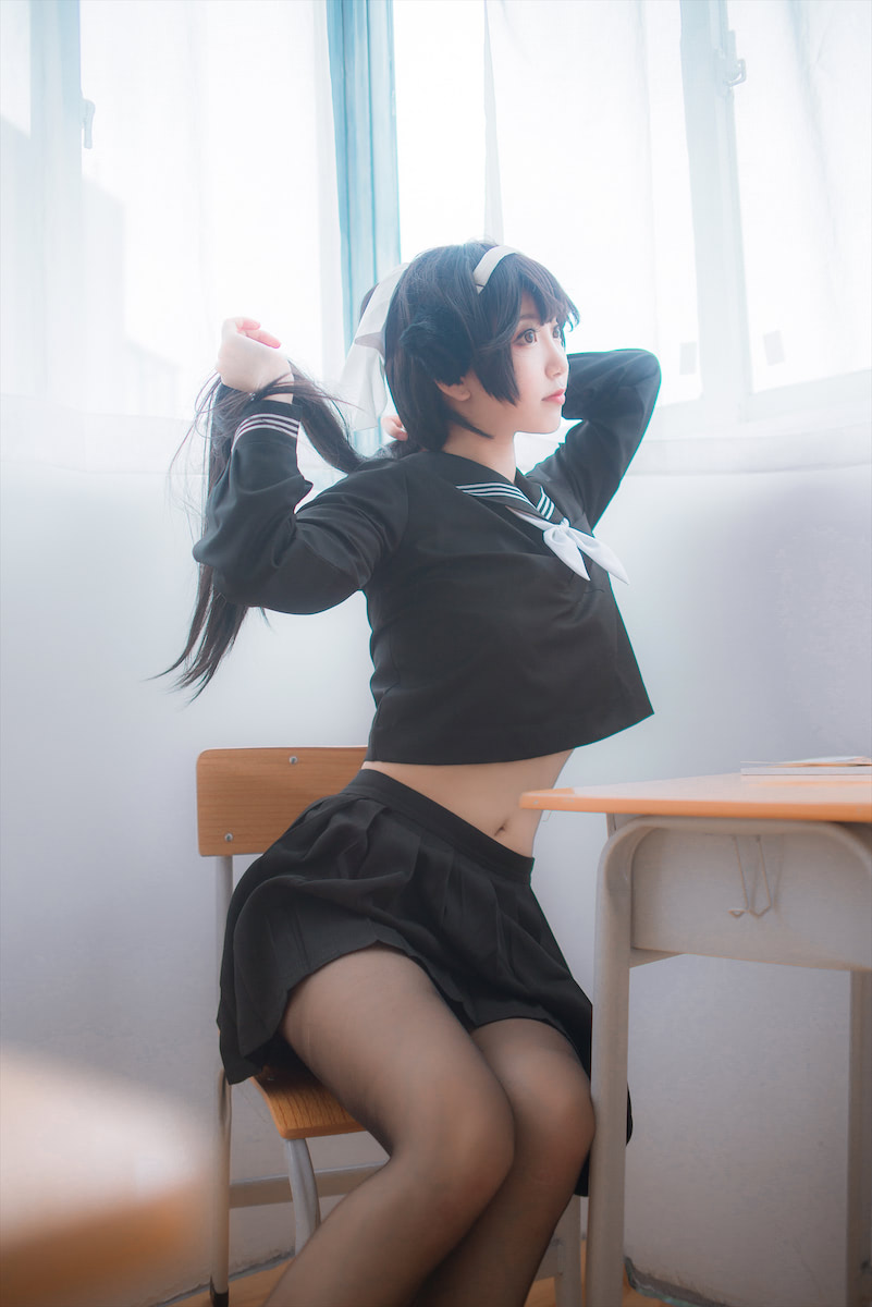 黑川高雄獒爱宕犬制服30p