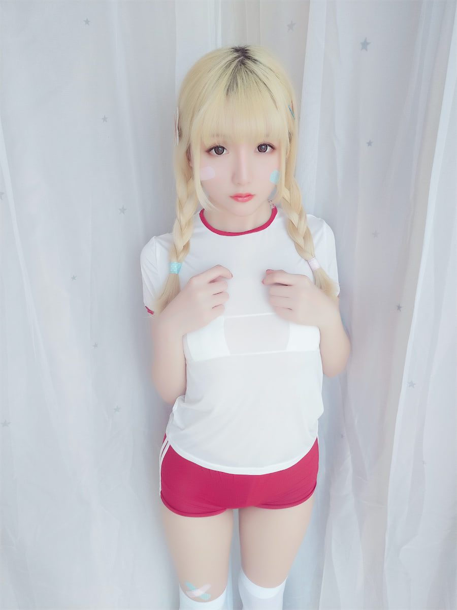 星之迟迟学妹体操服60p_4
