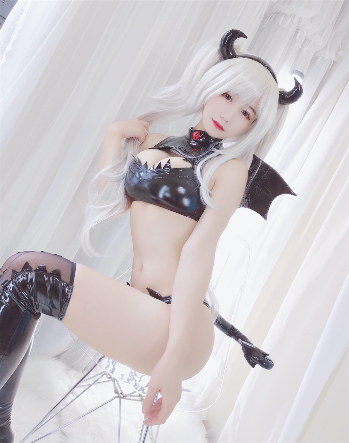 小仓千代w漆皮小恶魔24p