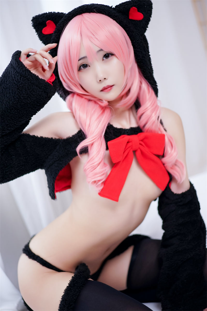 晓美嫣猫睡衣43p