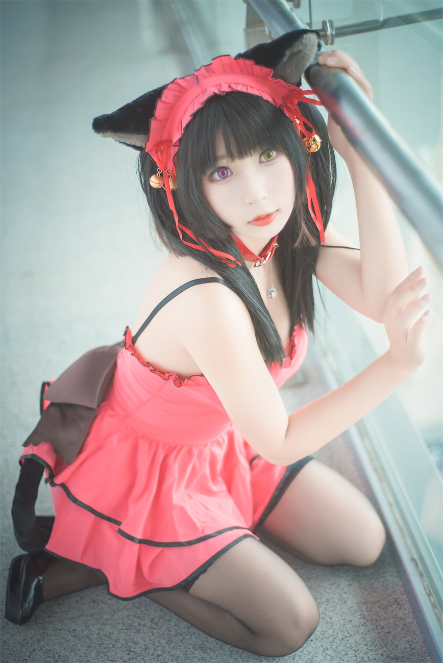 w黑米粥w漫展时崎狂三猫耳44p