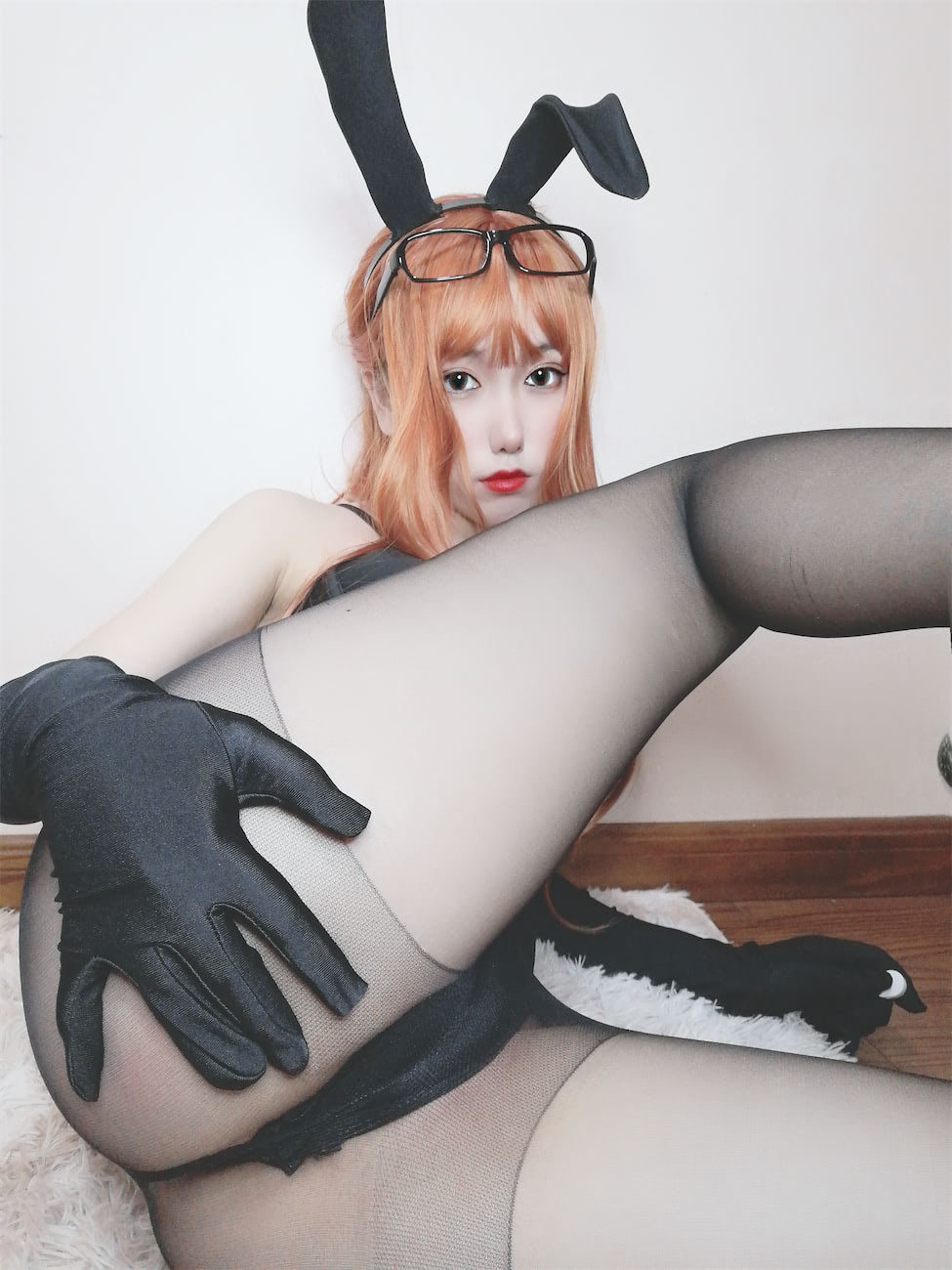 芋圆侑子SJ黑丝兔耳女教师57p14v