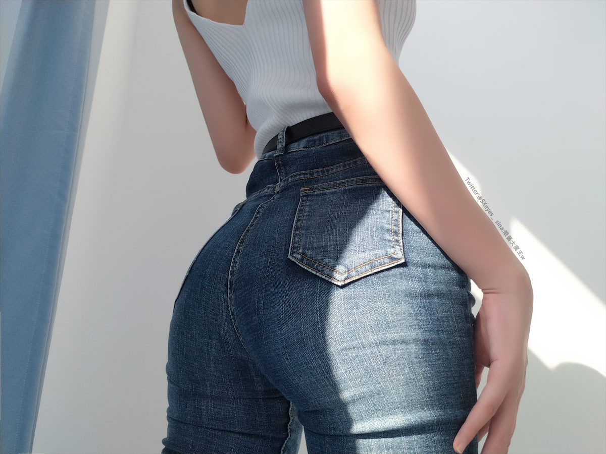 眼酱大魔王w紧身牛仔裤32p