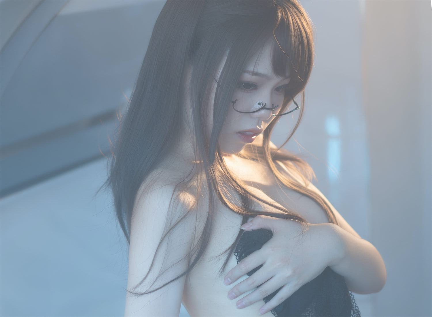 七月喵子厨房眼镜女孩21p